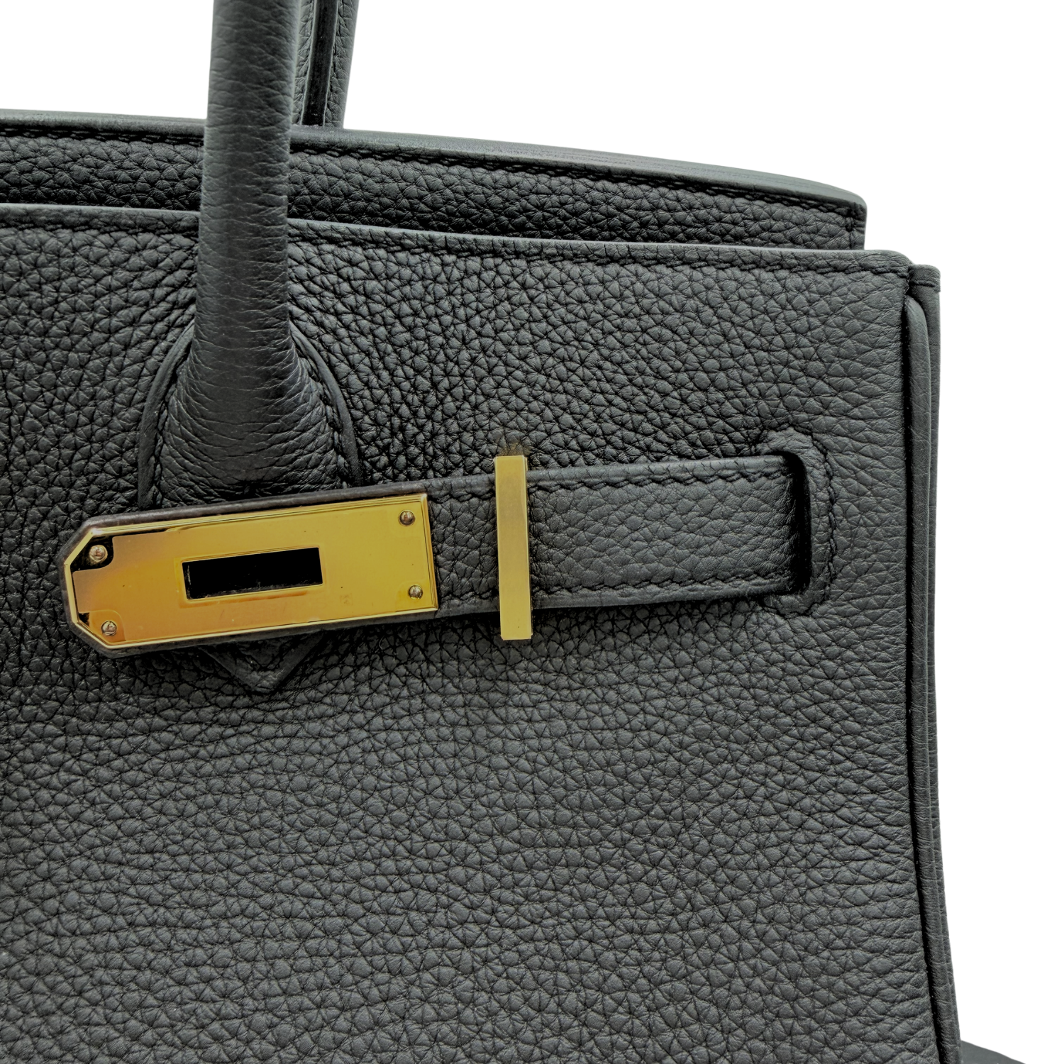 Hermès Birkin 30 Togo Leather Black with Gold Hardware