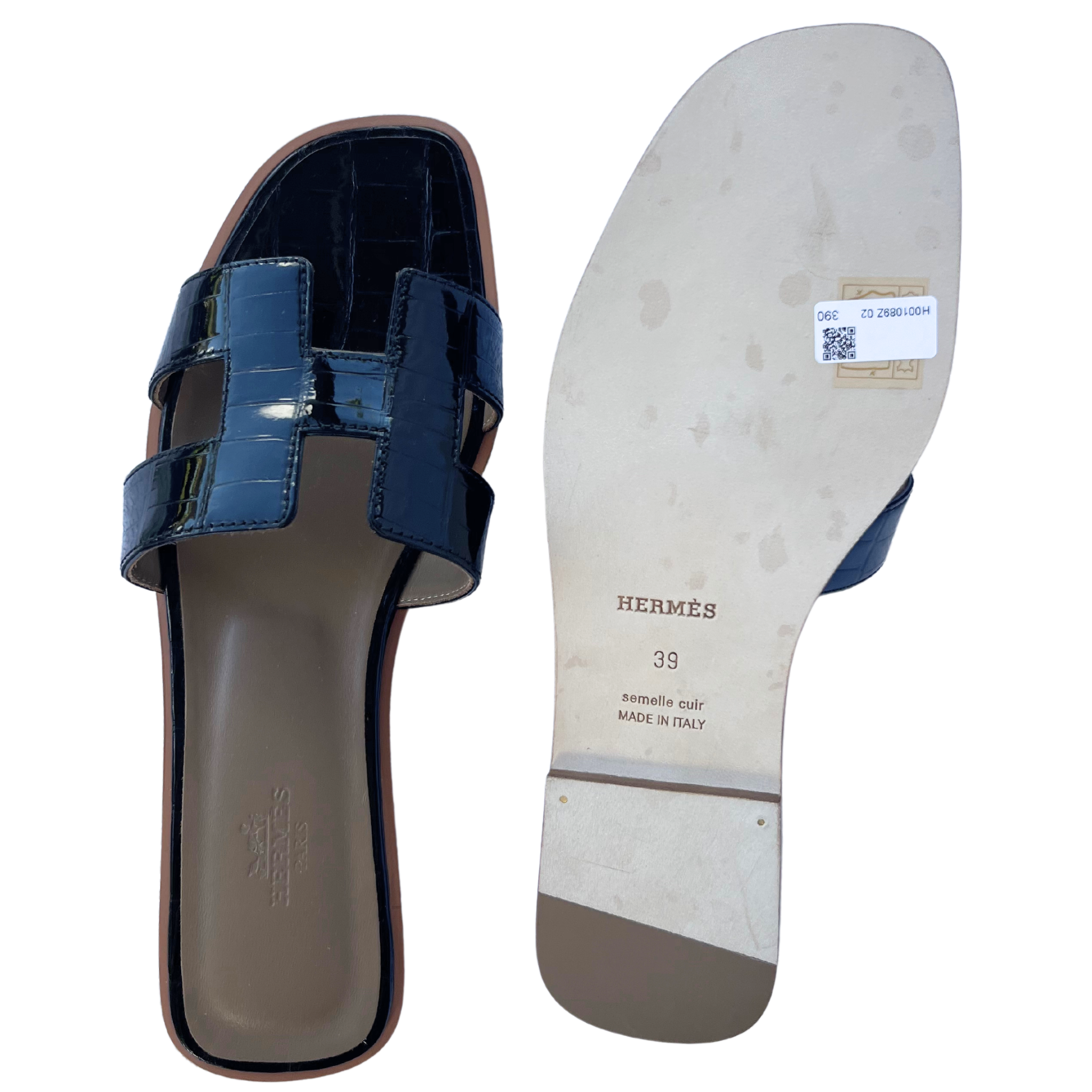 Hermès Oran Shiny Alligator