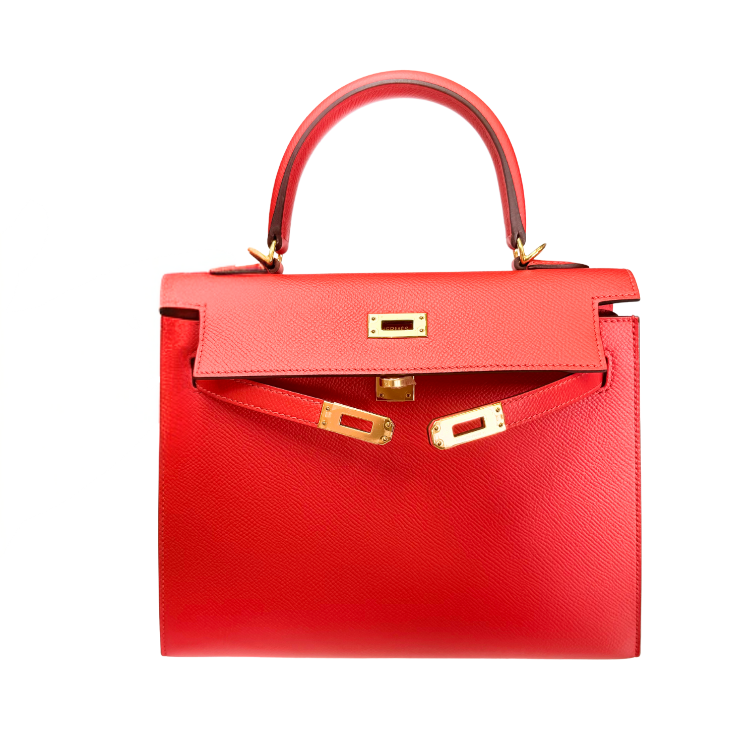 Hermès Kelly 25 Rogue Tomate
