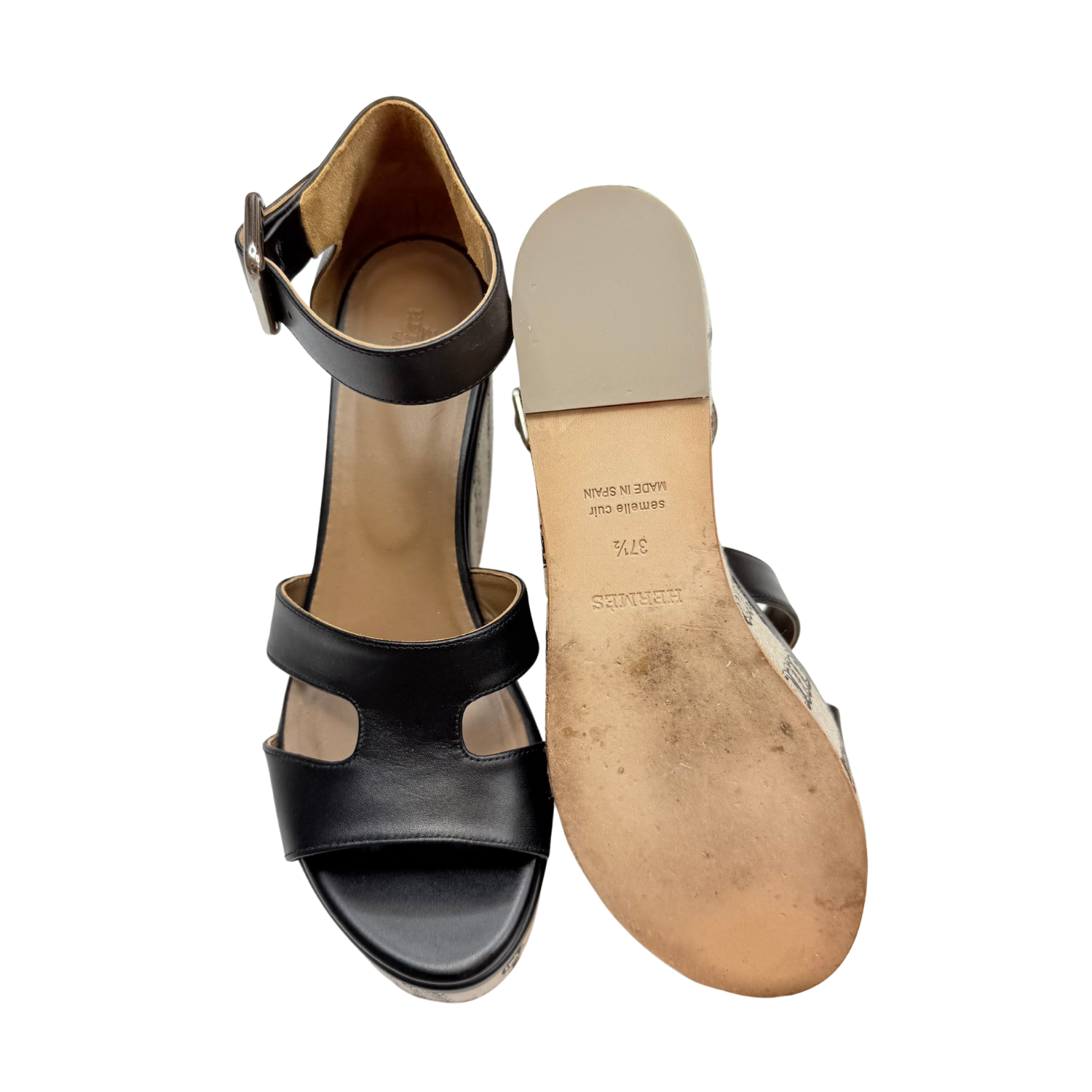 Hermès Limited Edition Ilana Wedges Multicolor