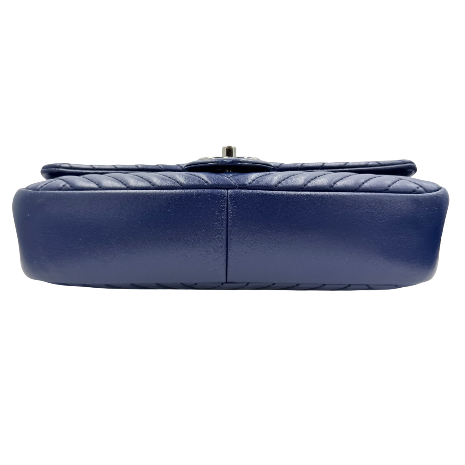 Chanel Medium CC Crossing Single Flap Bag Navy