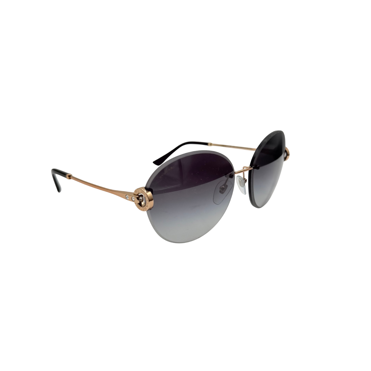 Bvlgari Sunglasses Gradient Purple Tinted Lenses