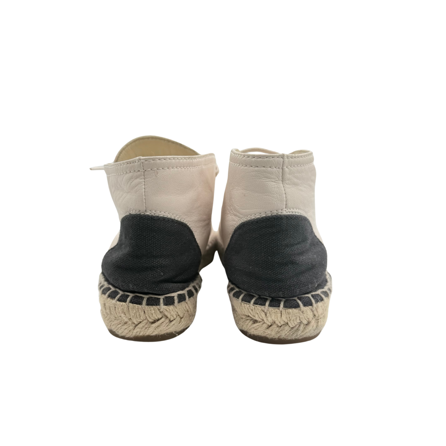 Chanel Chukka Espadrille High Top Boots