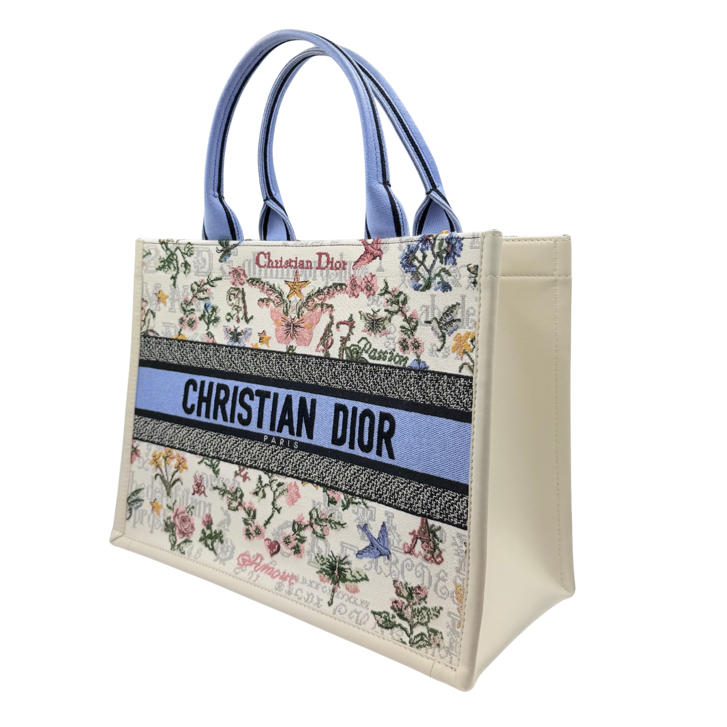 Medium Dioramour 47 Passion Book Tote With Strap and Bucket Hat Set
