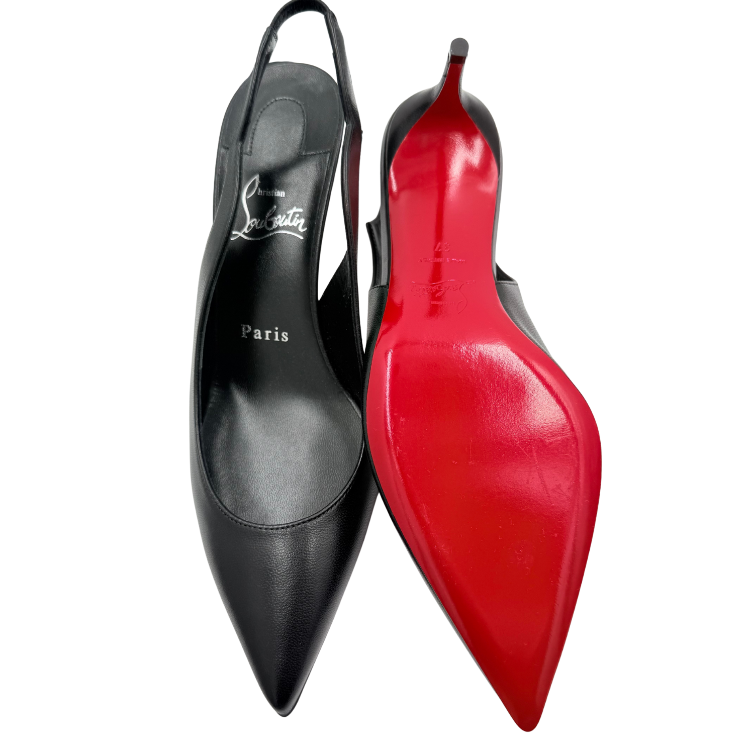 Christian Louboutin Sporty Kate Sling 55mm Slingback Pumps