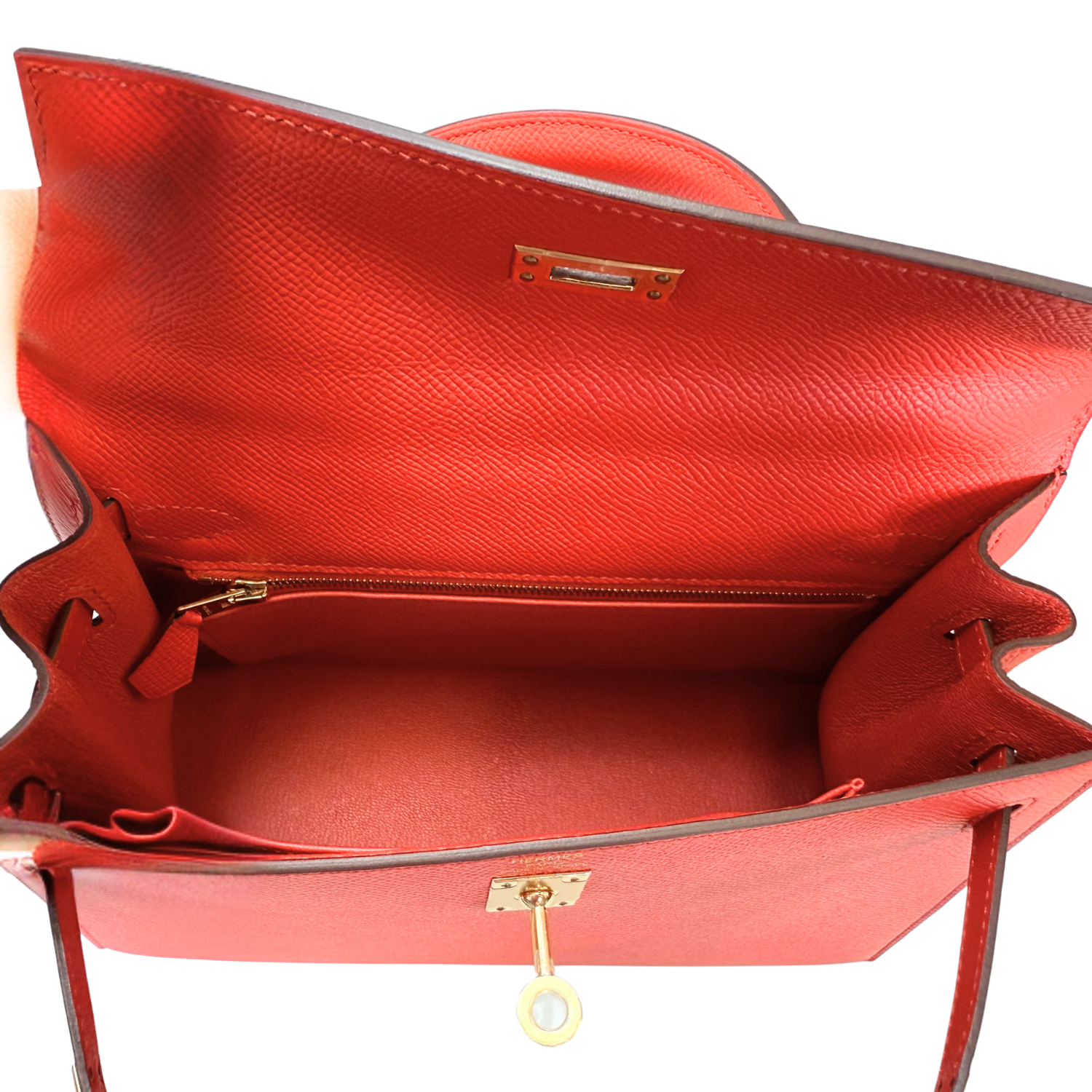 Hermès Kelly 25 Rogue Tomate