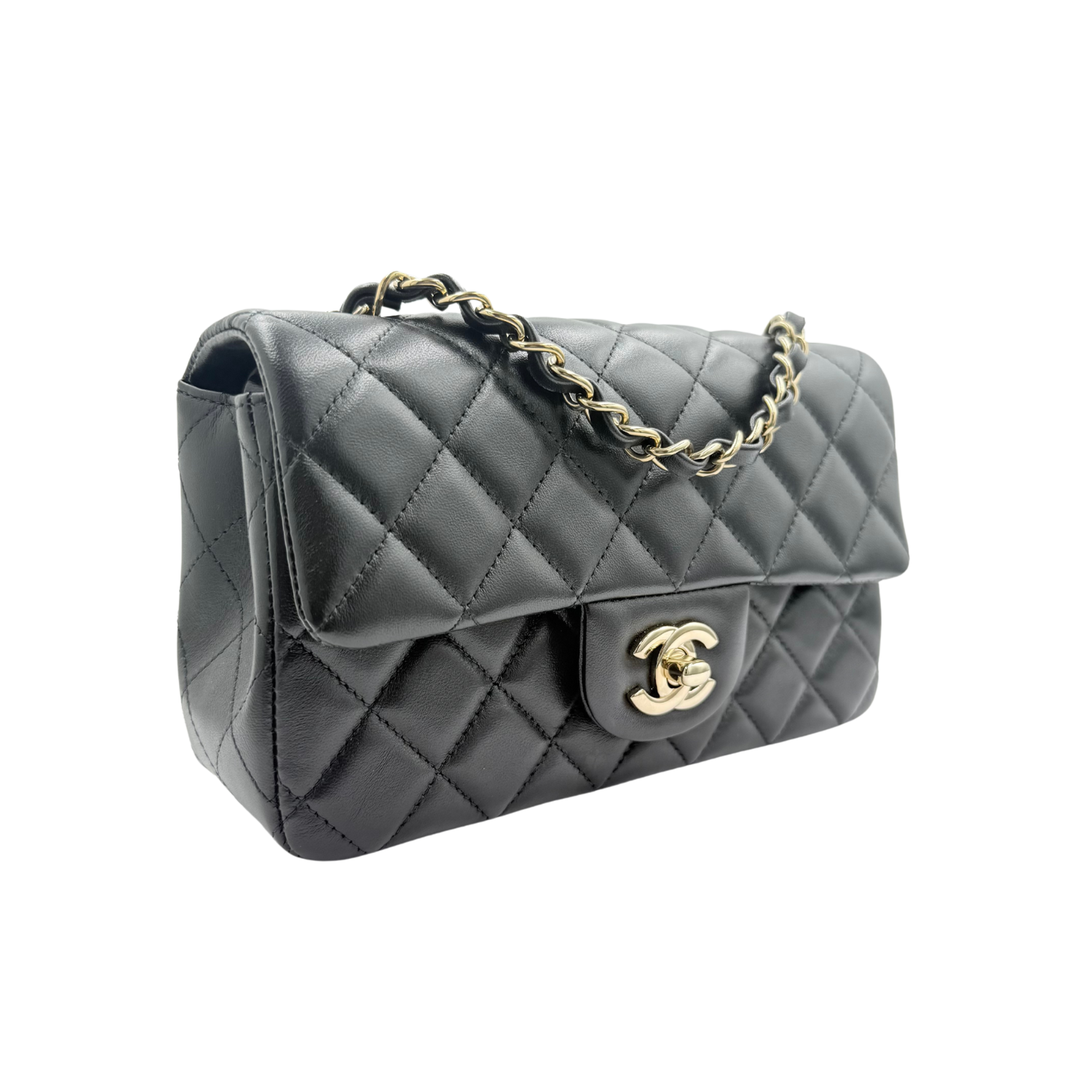 Chanel Classic Rectangular Mini Flap Bag Black