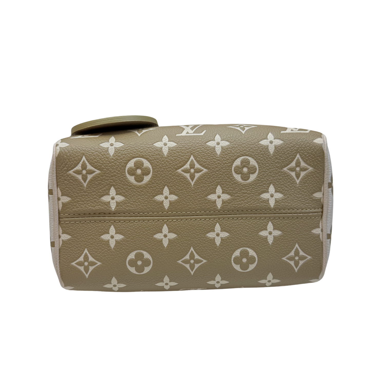 Louis Vuitton Speedy Bandoulière 20 Cream & Green