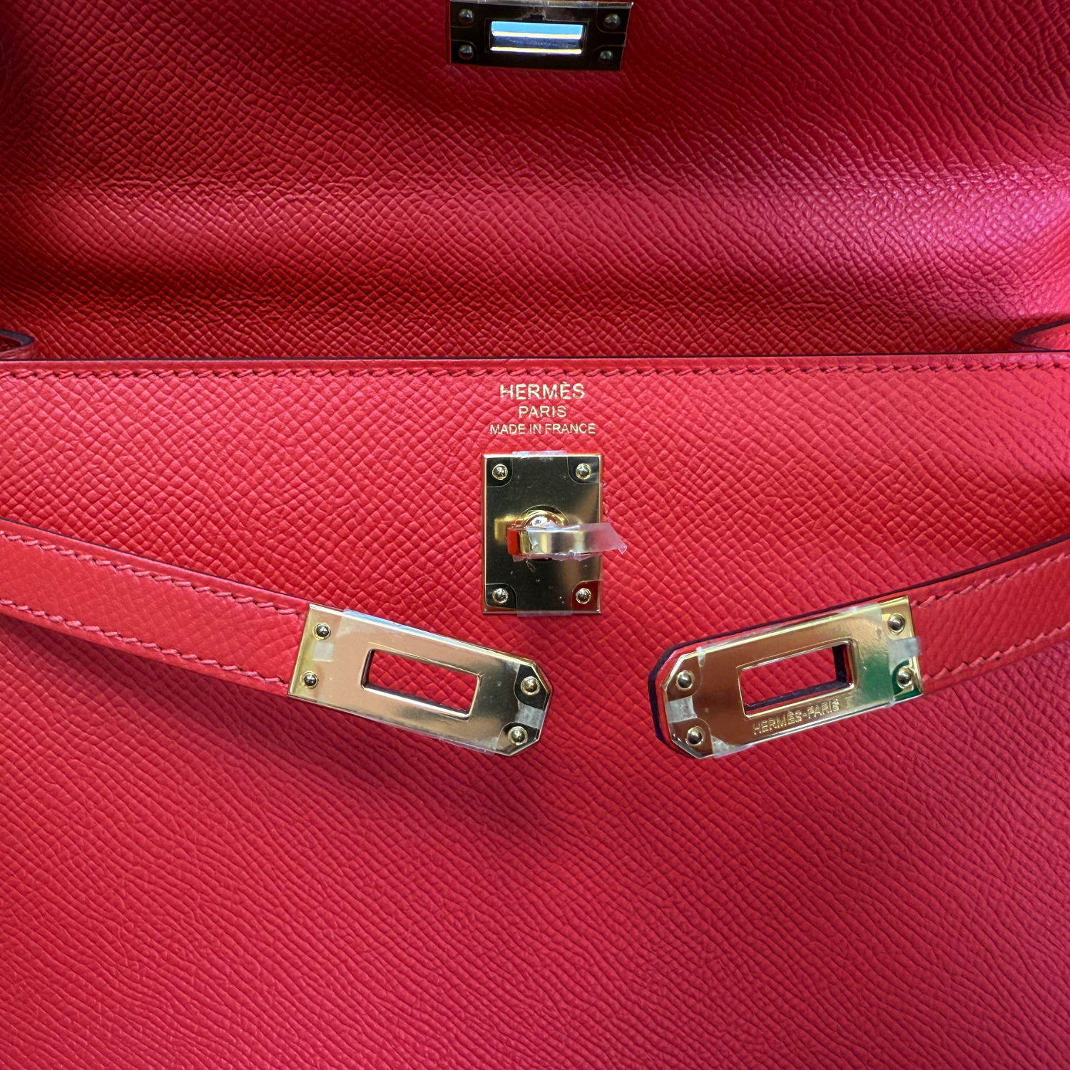 Hermès Kelly 25 Rogue Tomate