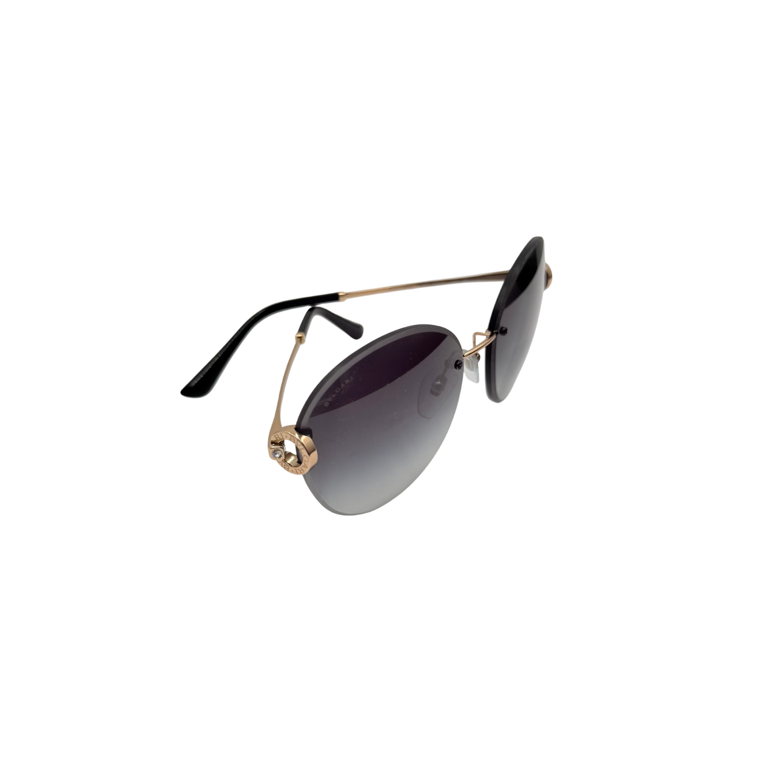 Bvlgari Sunglasses Gradient Purple Tinted Lenses