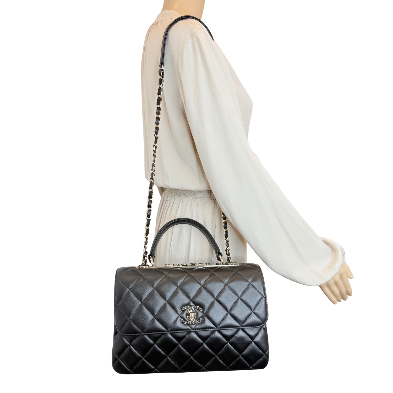 Chanel Medium Trendy CC Flap Bag Black