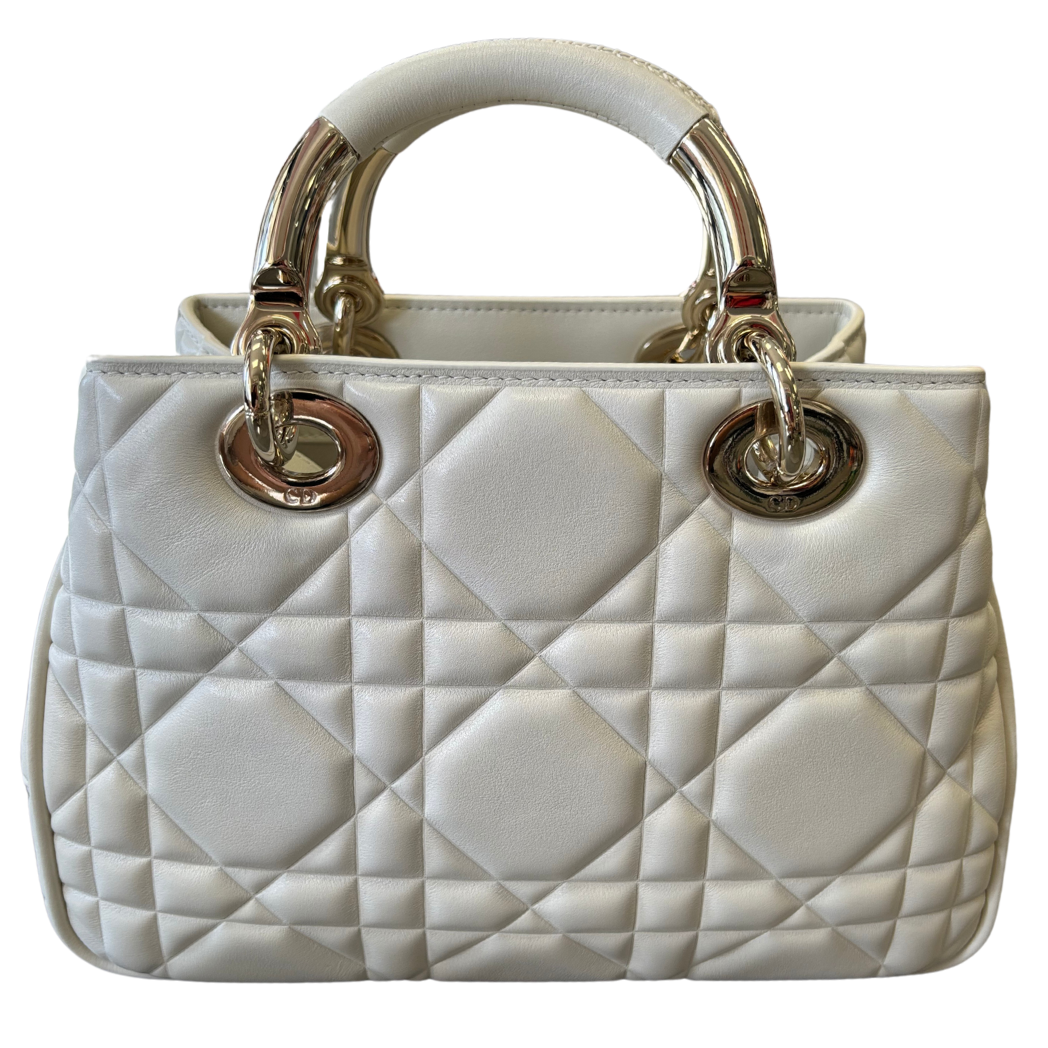 Dior The Lady 95.22 Bag Creme