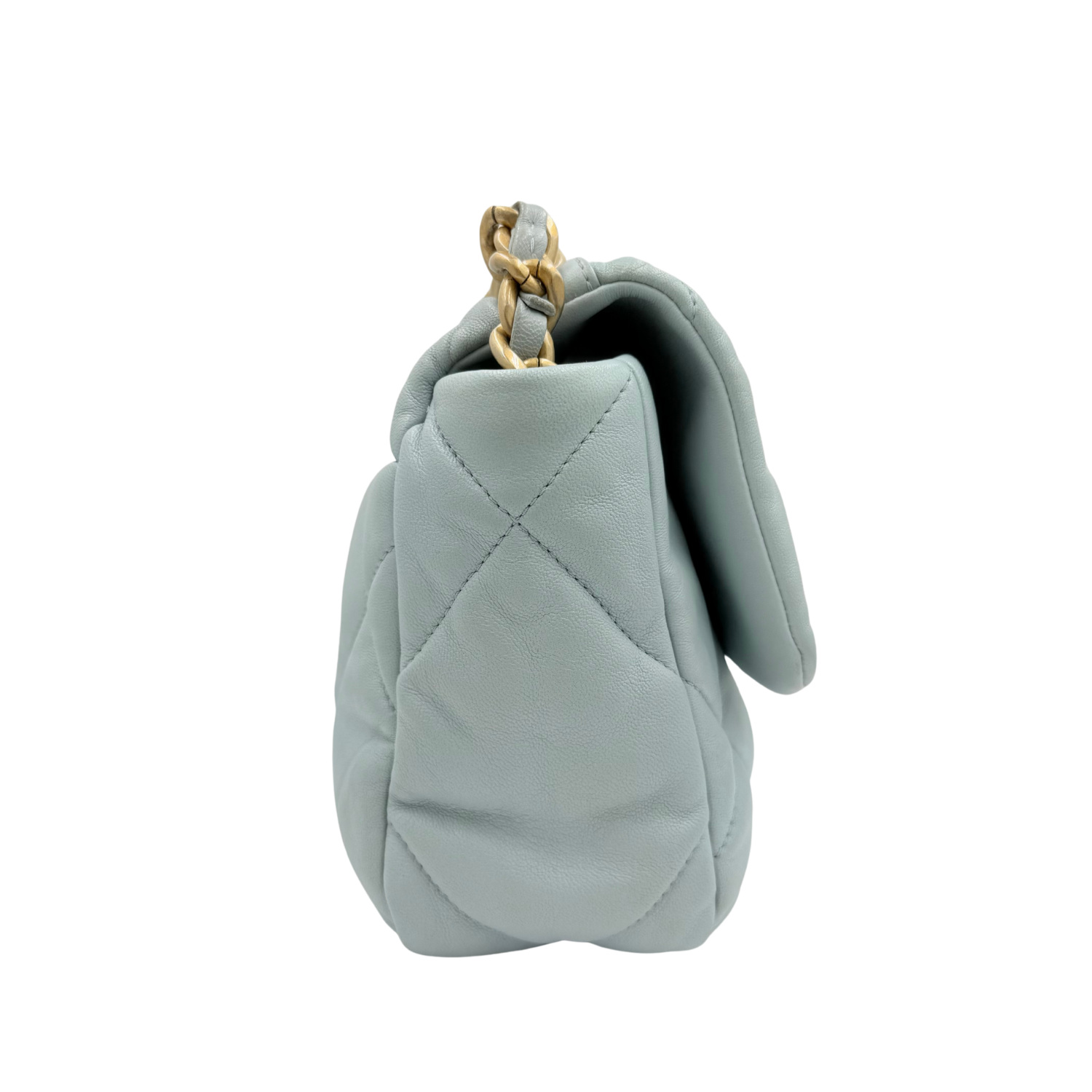 Chanel Medium 19 Flap Bag Sky Blue