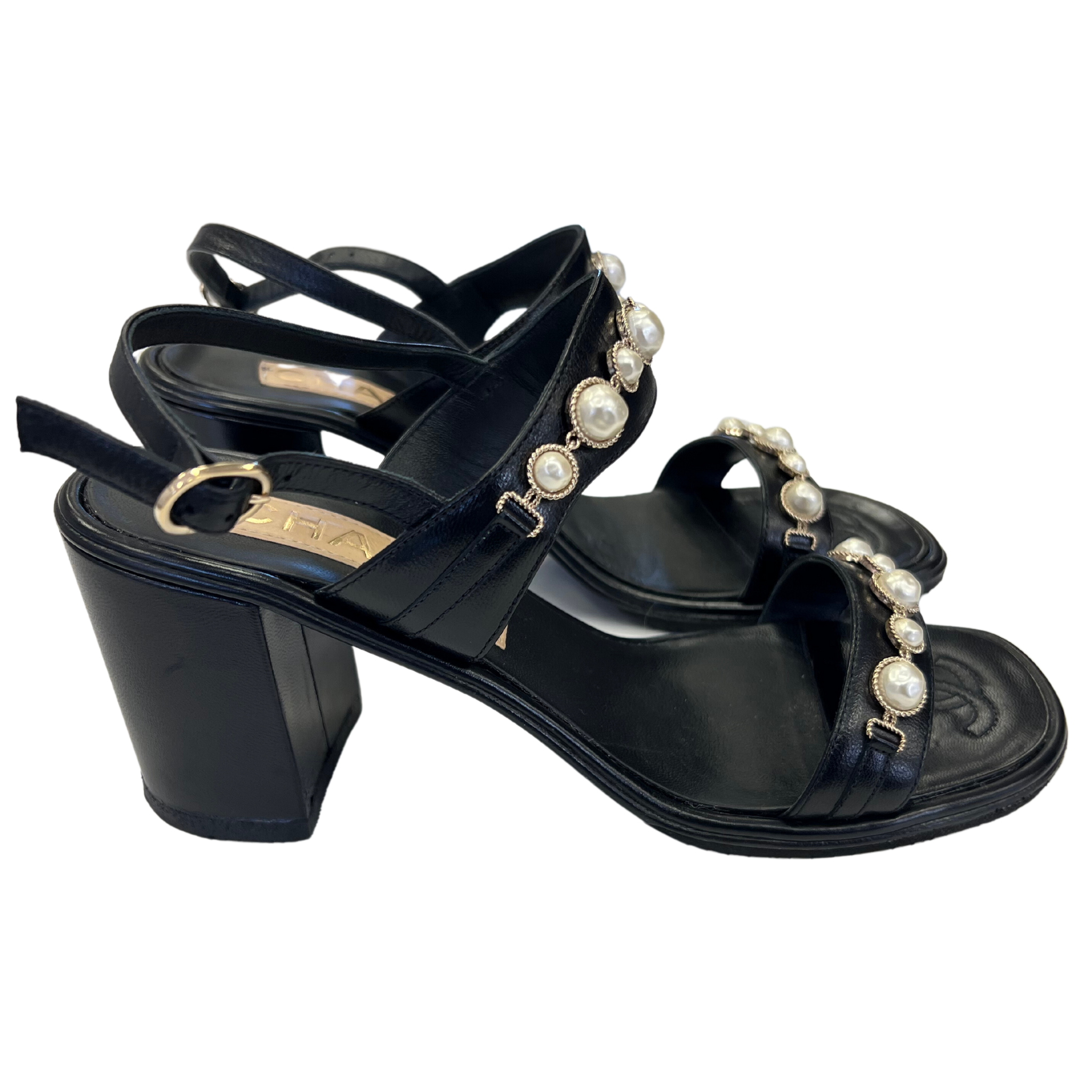 Chanel Slingback Platform
