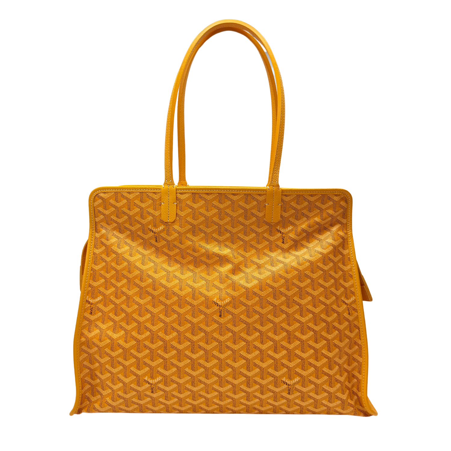 Goyard Goyardine Sac Hardy PM Yellow
