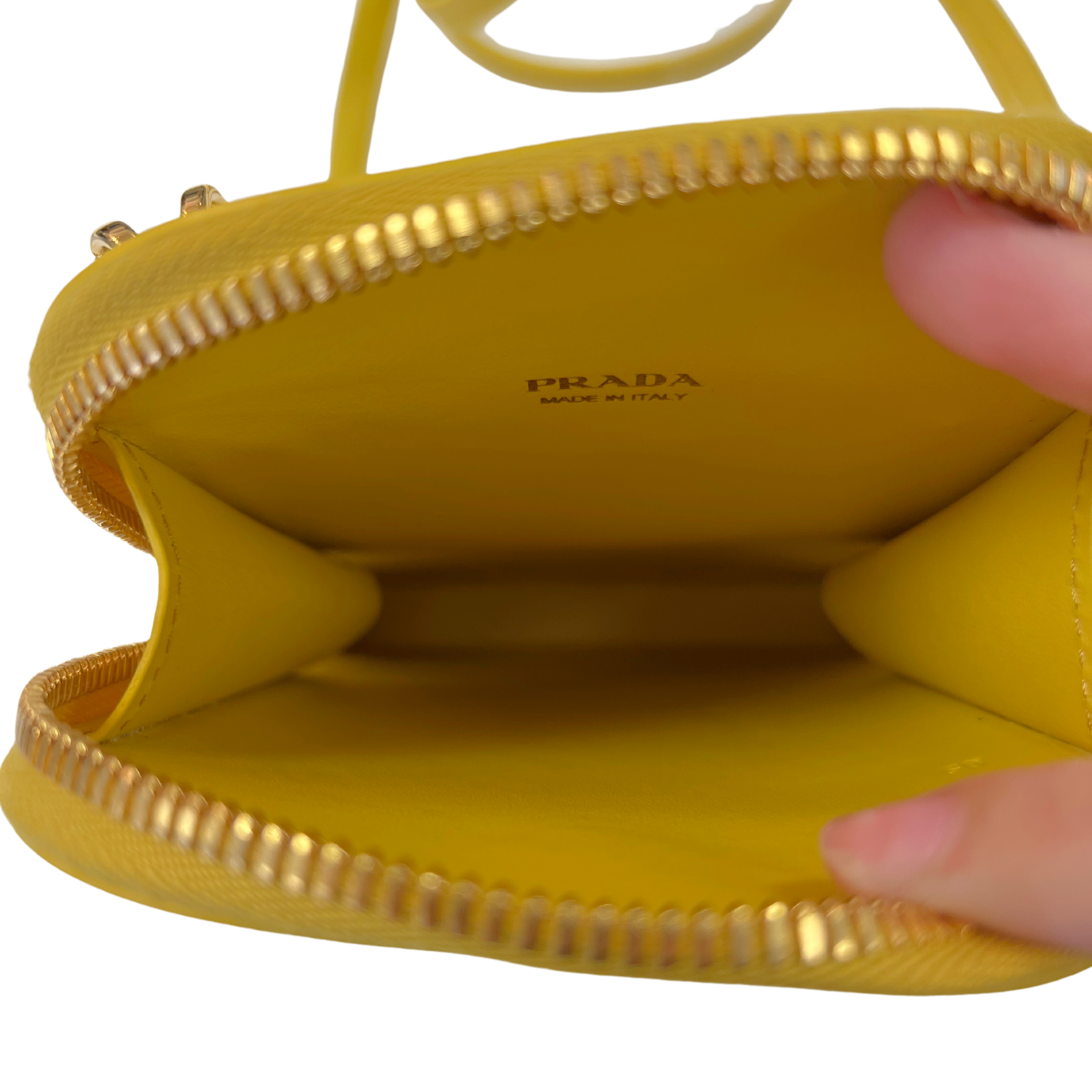 Prada Saffiano Phone Holder