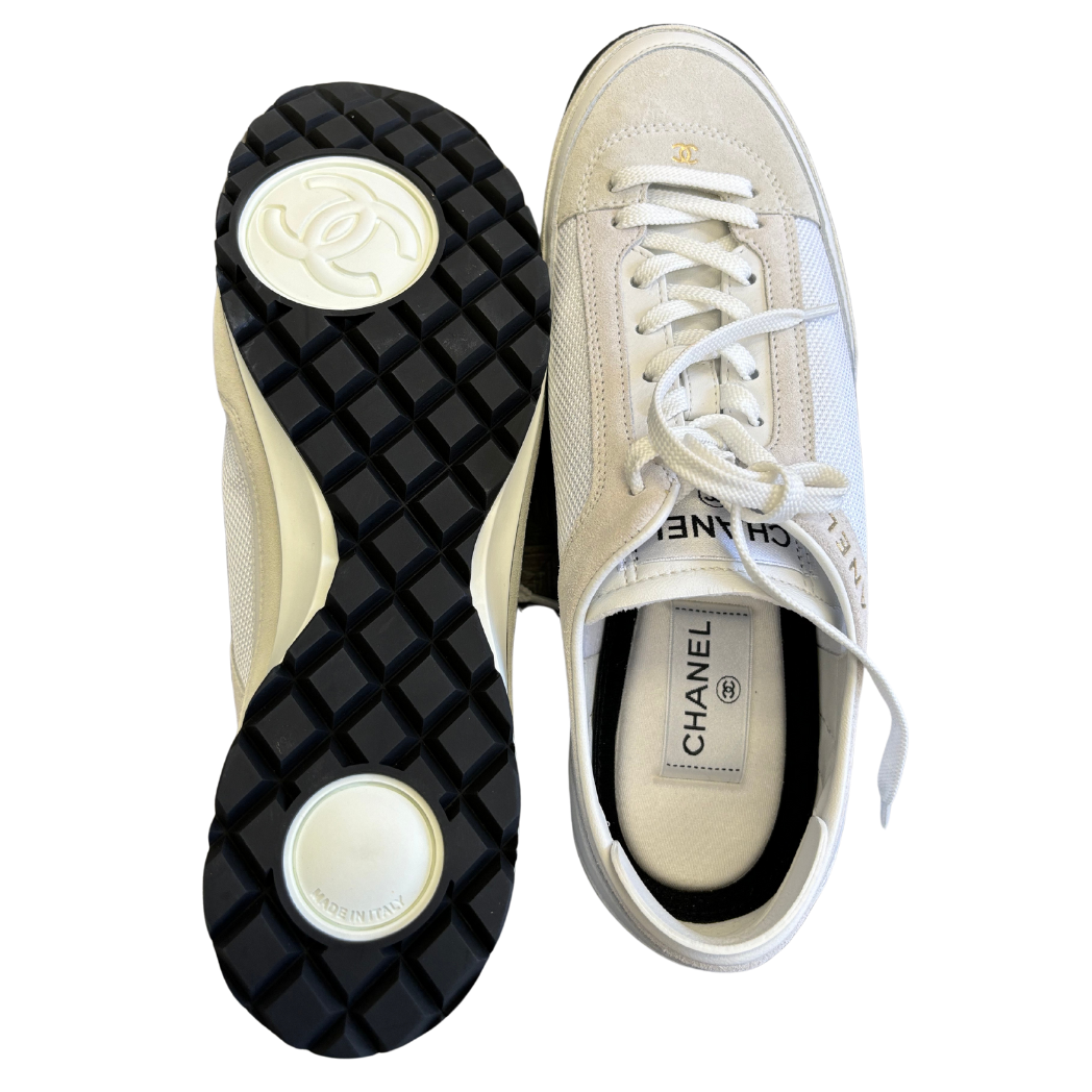 Chanel Suede Sneakers 2023