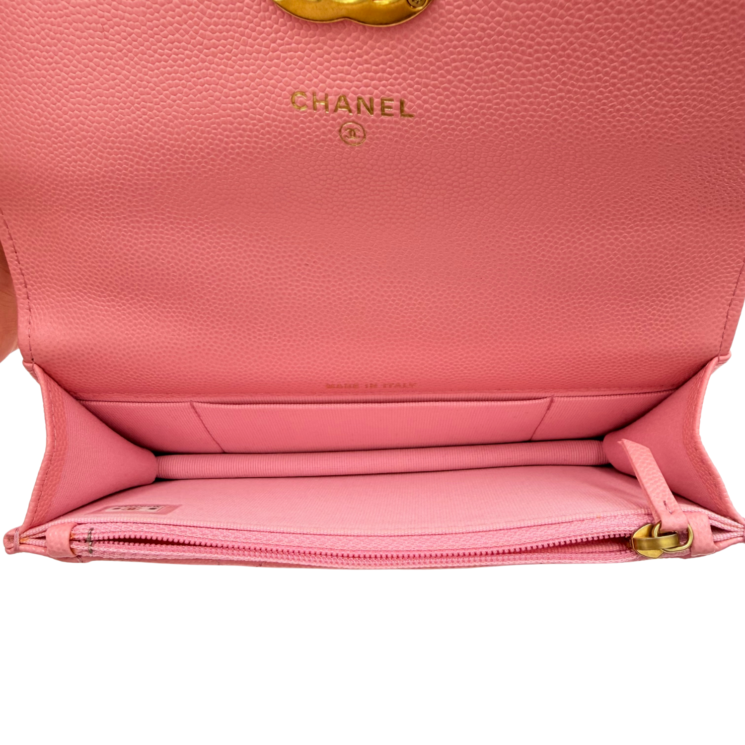 Chanel Quilted Mini Flap Pick Me Up Top Handle Wallet on Chain Pink