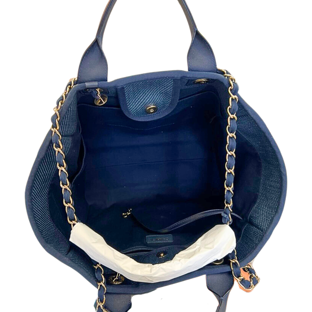 Chanel Denim Deauville Medium