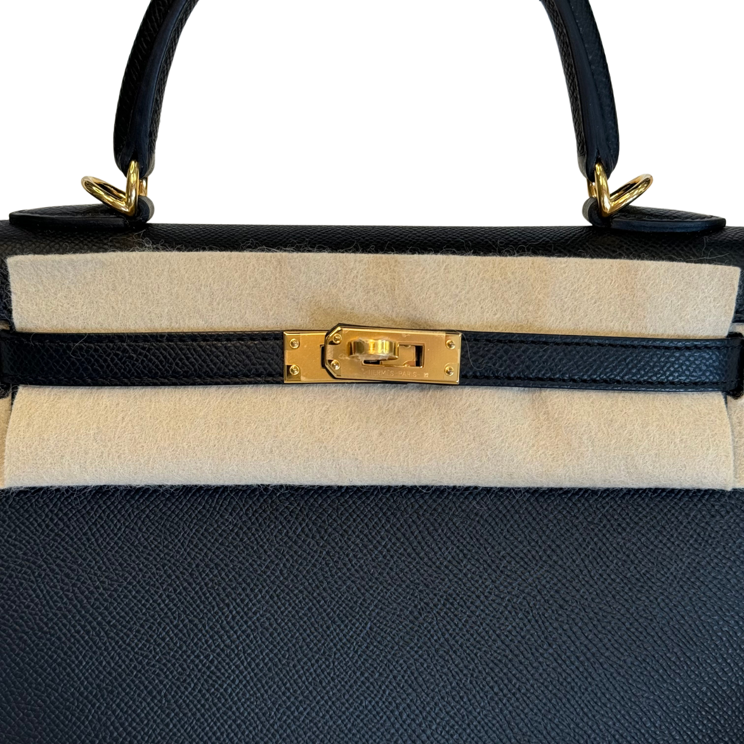 Hermès Kelly 25 Black Epsom 2024