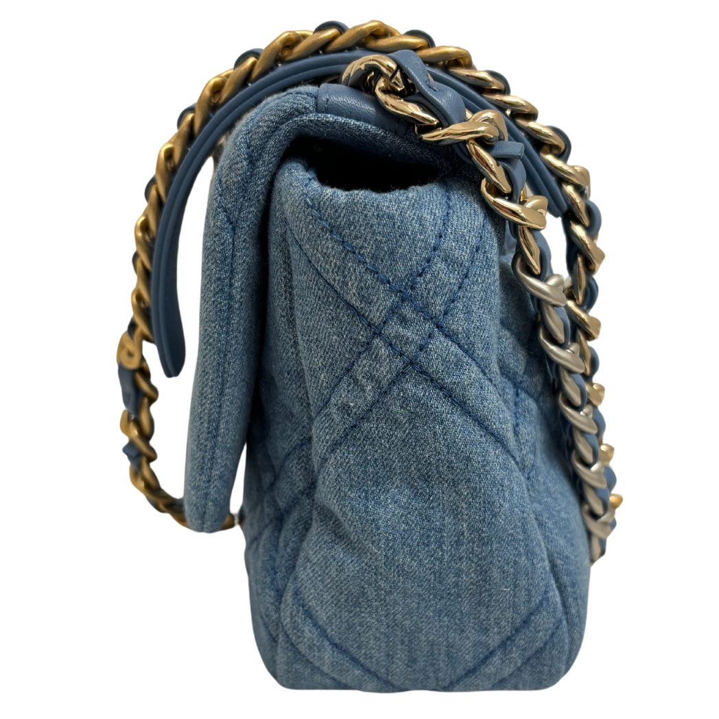 Chanel 19 Denim (Medium)