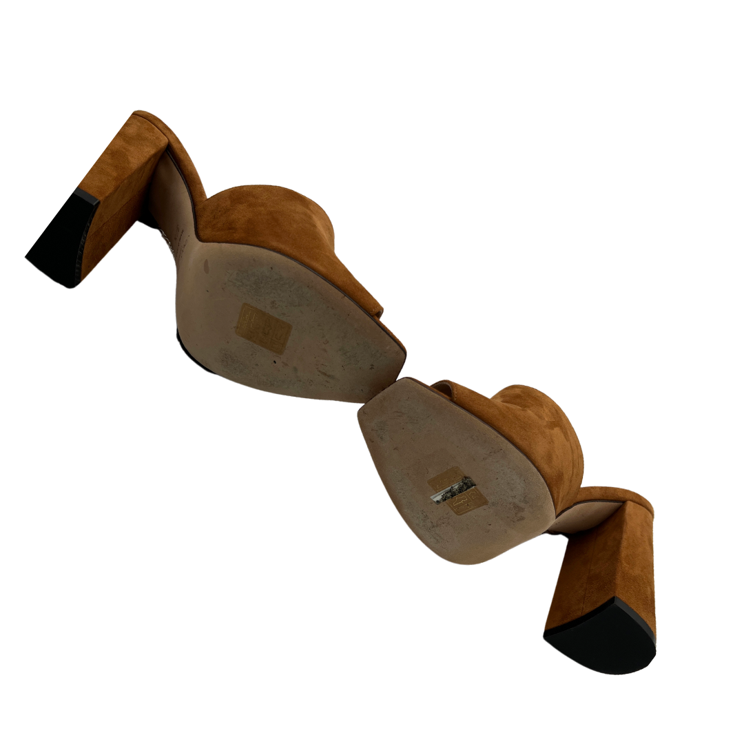 Jimmy Choo Suede Baia 100 Mules