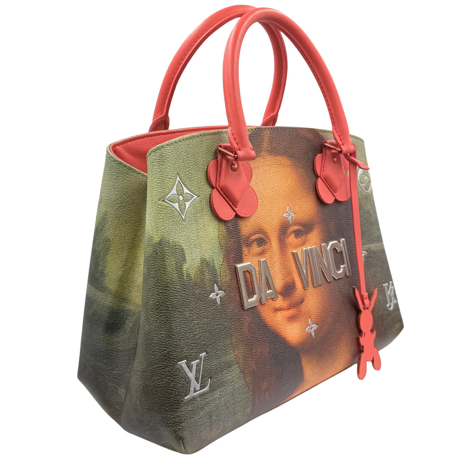 Louis Vuitton x Jeff Koons Masters Collection Montaigne MM Da Vinci