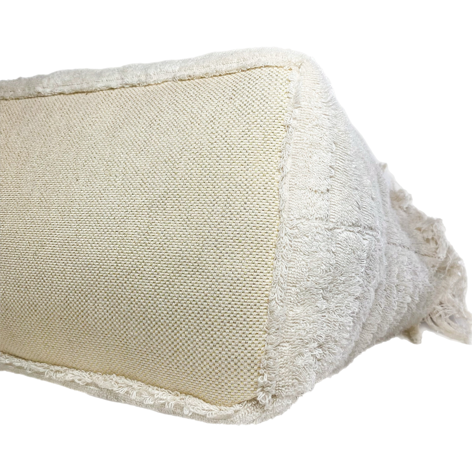 Chanel Ivory Terry Cloth Tote Beachwear Set