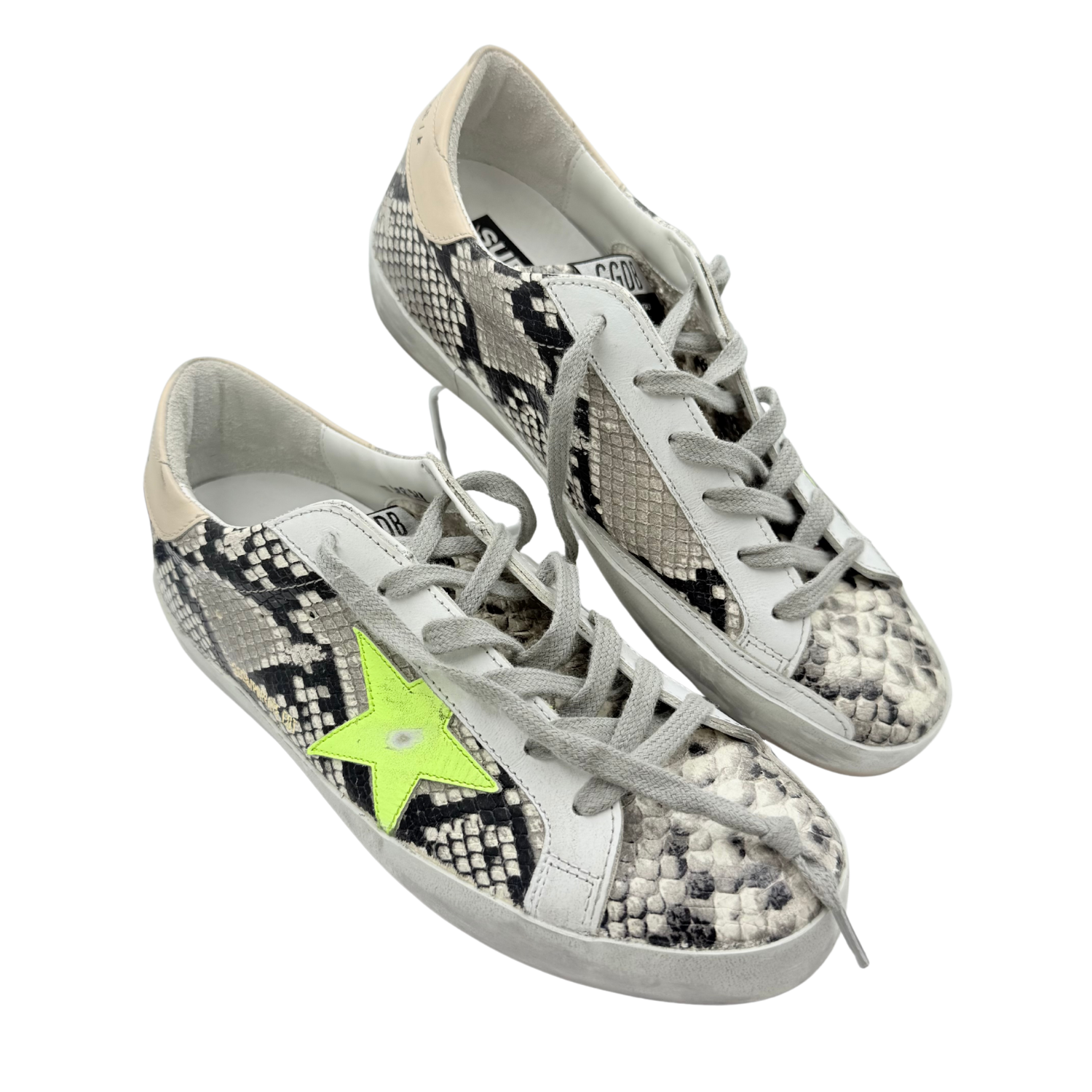 Golden Goose Superstar Snakeskin Sneakers