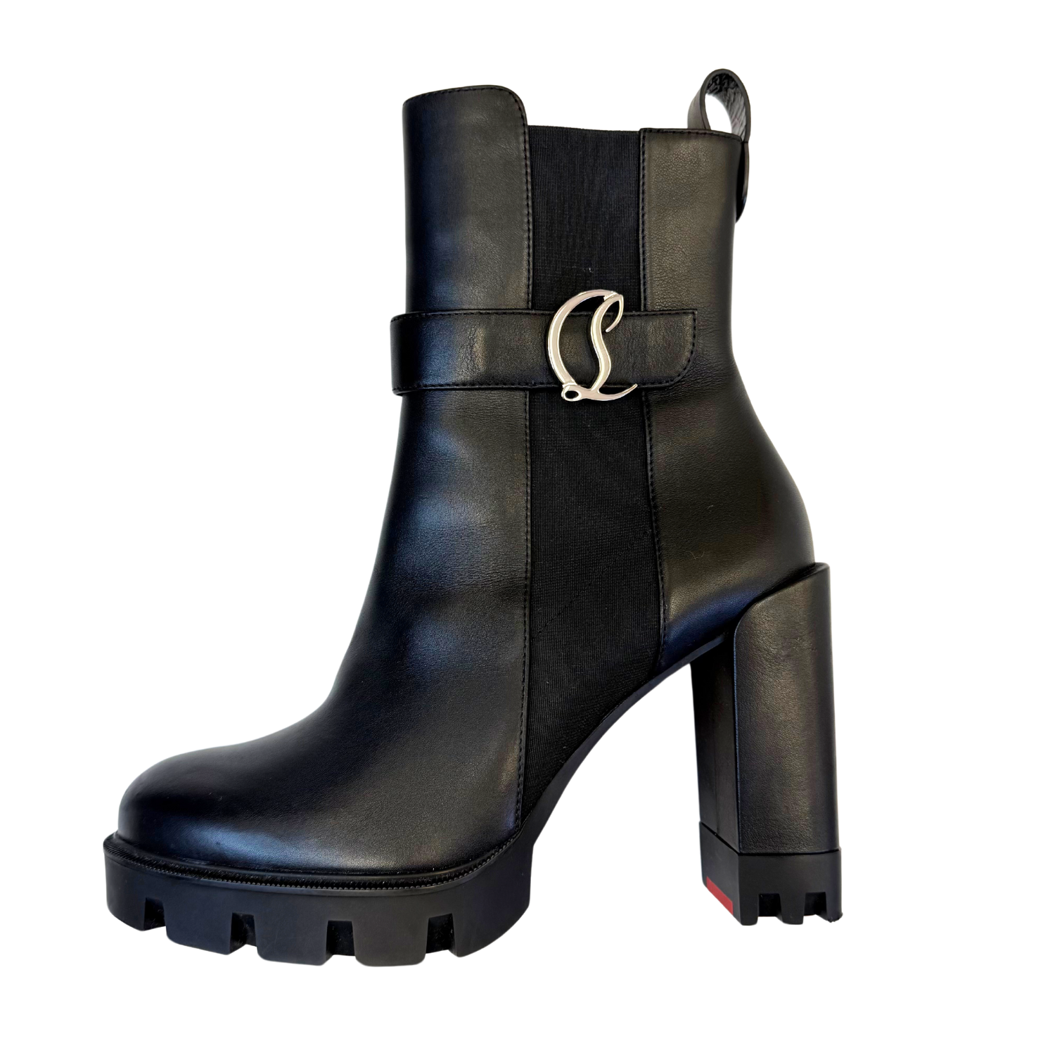 Christian Louboutin CL Chelsea Lug Boot 100mm