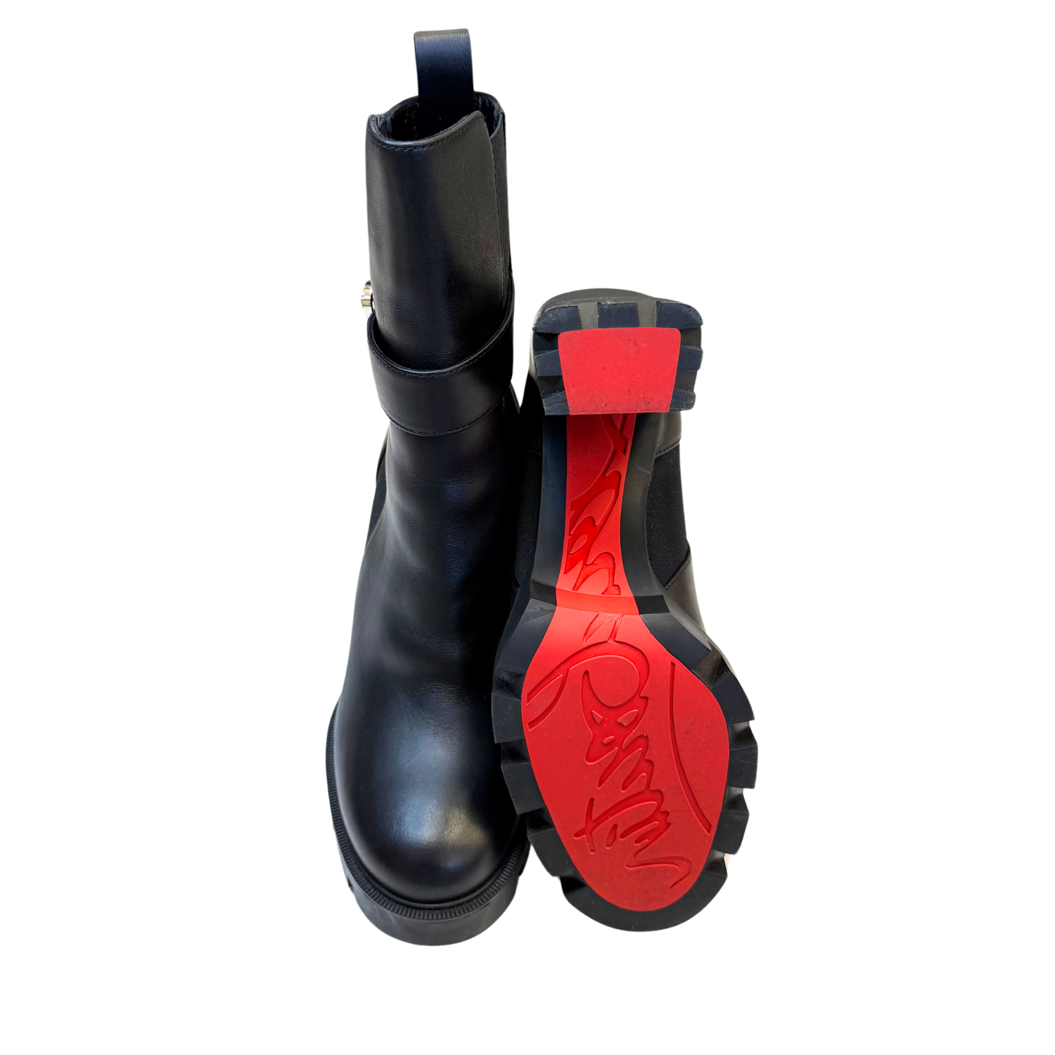 Christian Louboutin CL Chelsea Lug Boot 100mm