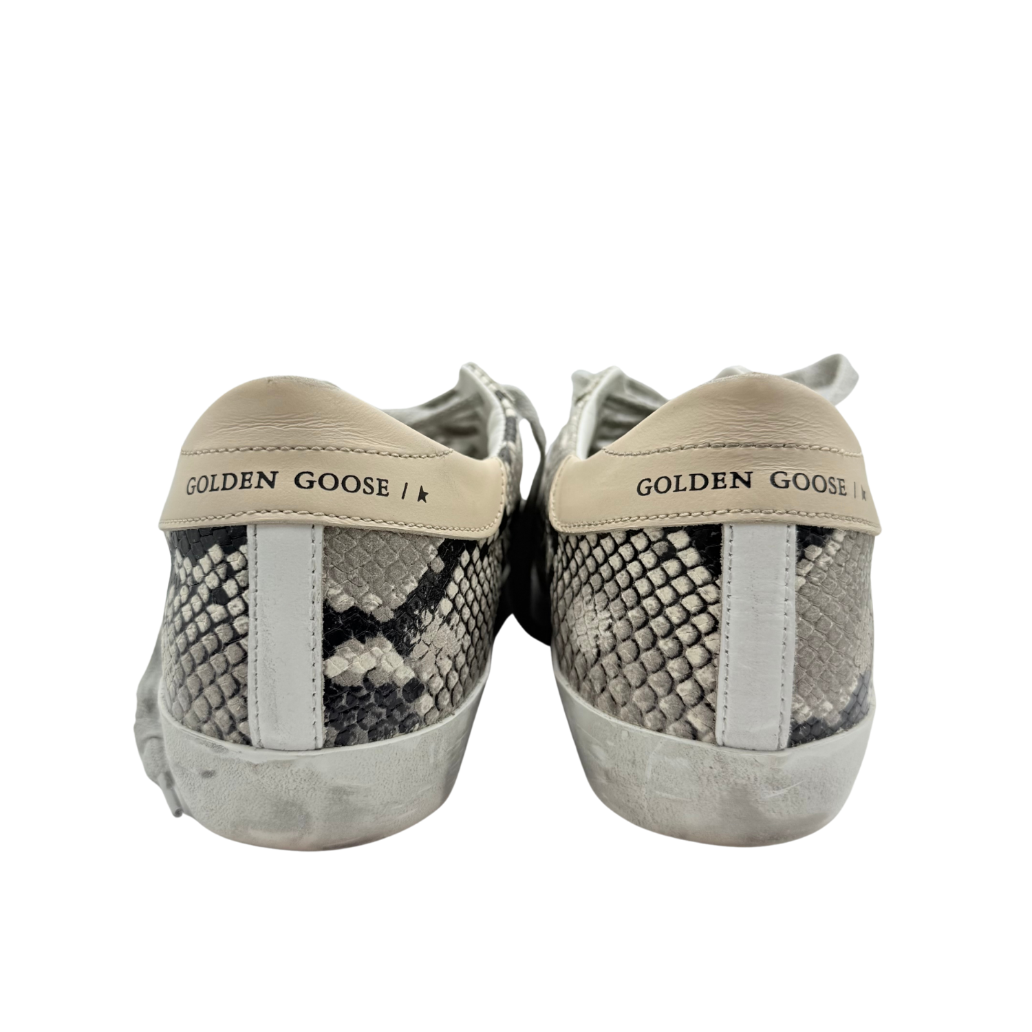 Golden Goose Superstar Snakeskin Sneakers