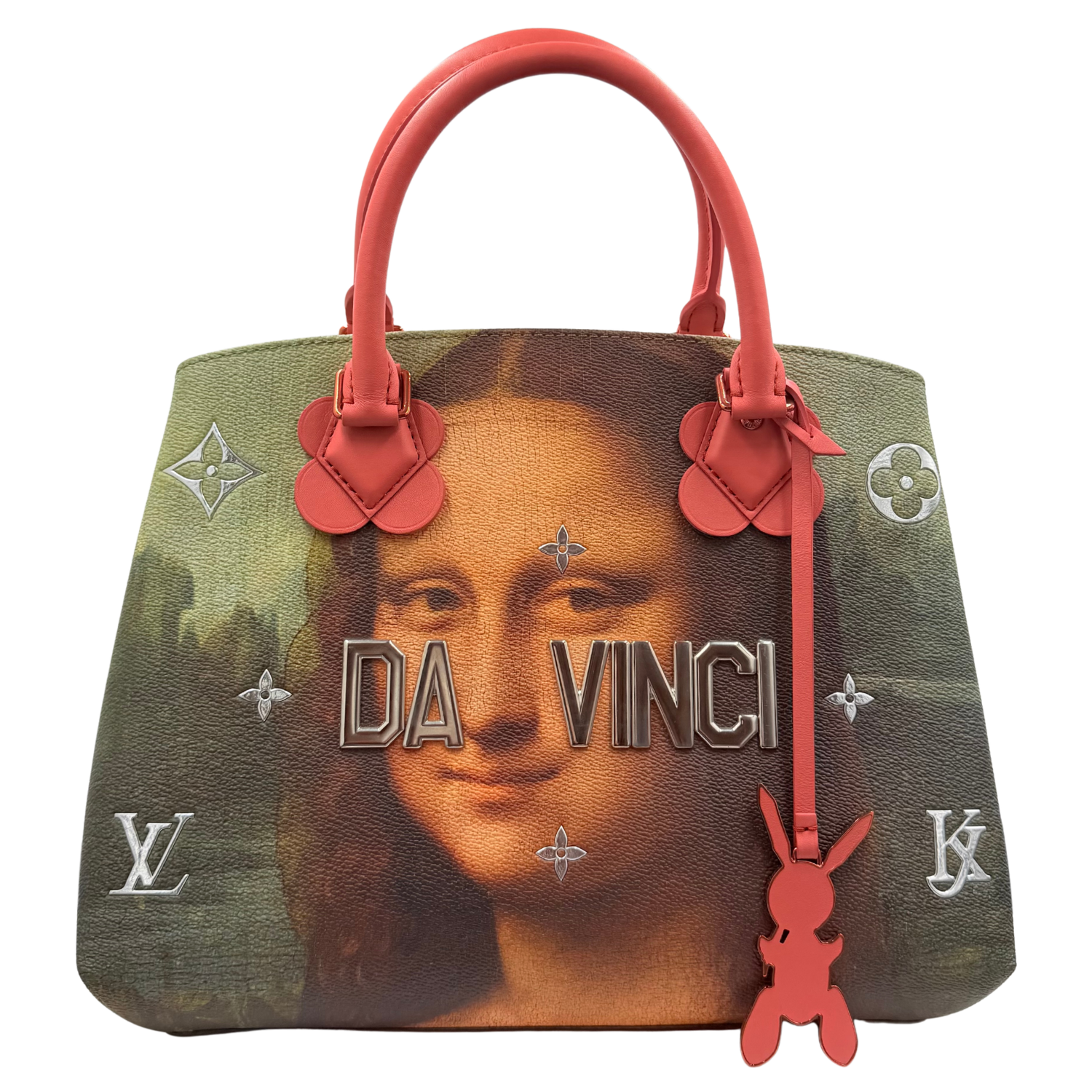 Louis Vuitton x Jeff Koons Masters Collection Montaigne MM Da Vinci