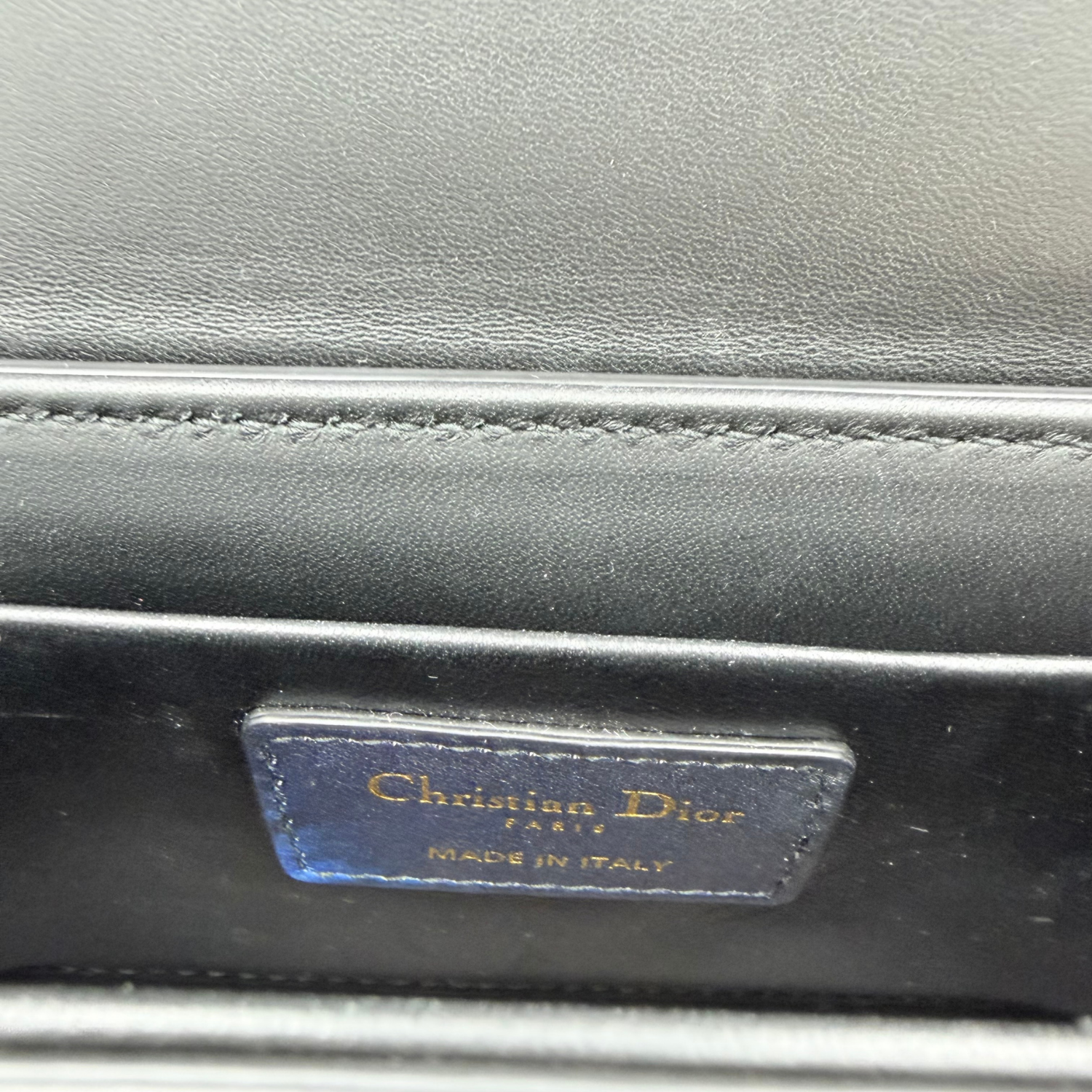 Christian Dior Micro Leather 30 Montaigne Tie-Dye Blue