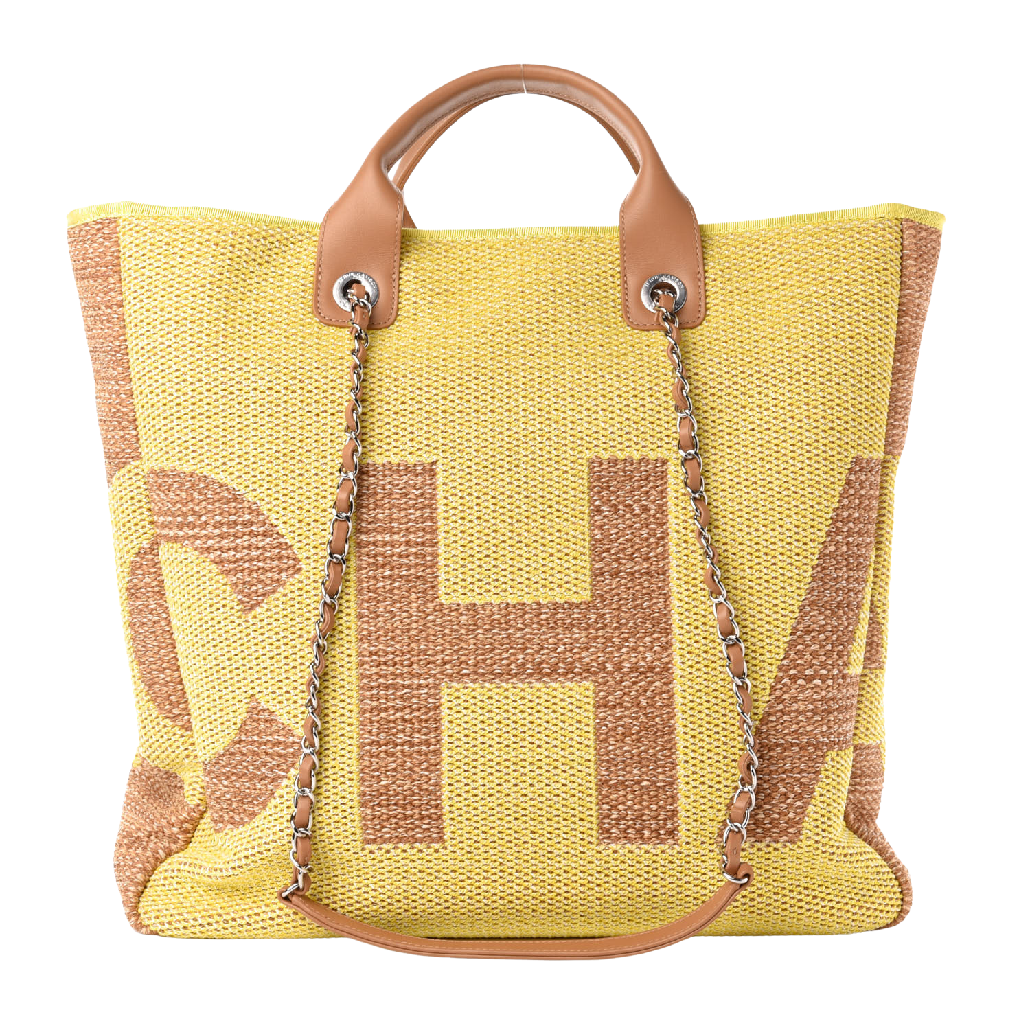 Chanel Limited Maxi Raffia Deauville Shopping Tote