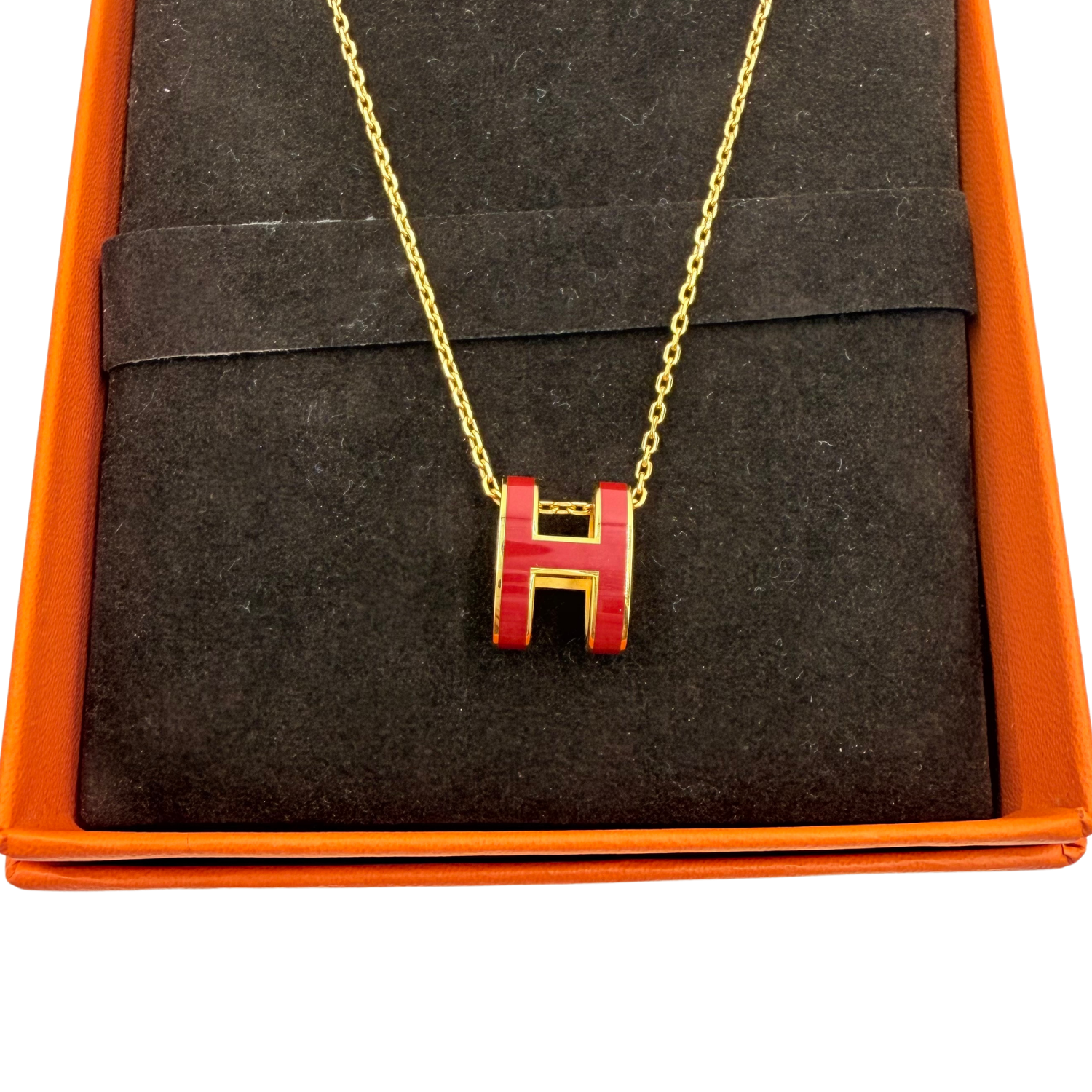 Red H Pop Pendant