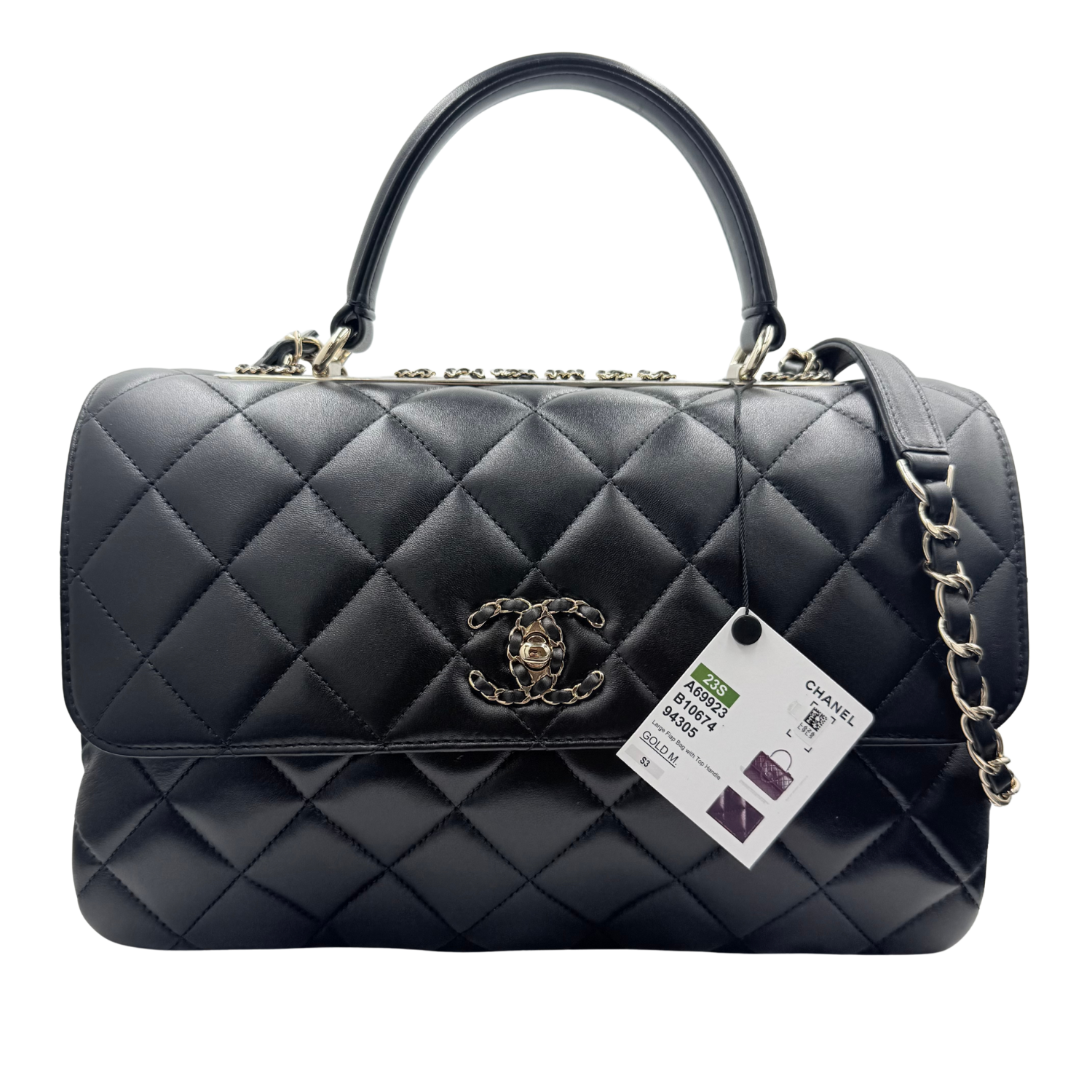 Chanel Medium Trendy CC Flap Bag Black