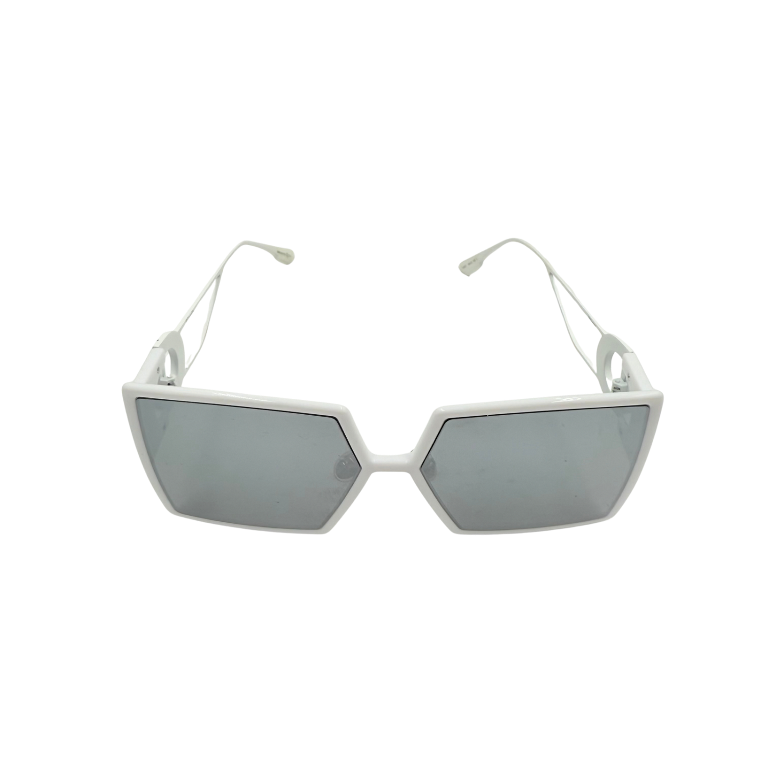 Christian Dior Square 30 Montaigne Sunglasses White