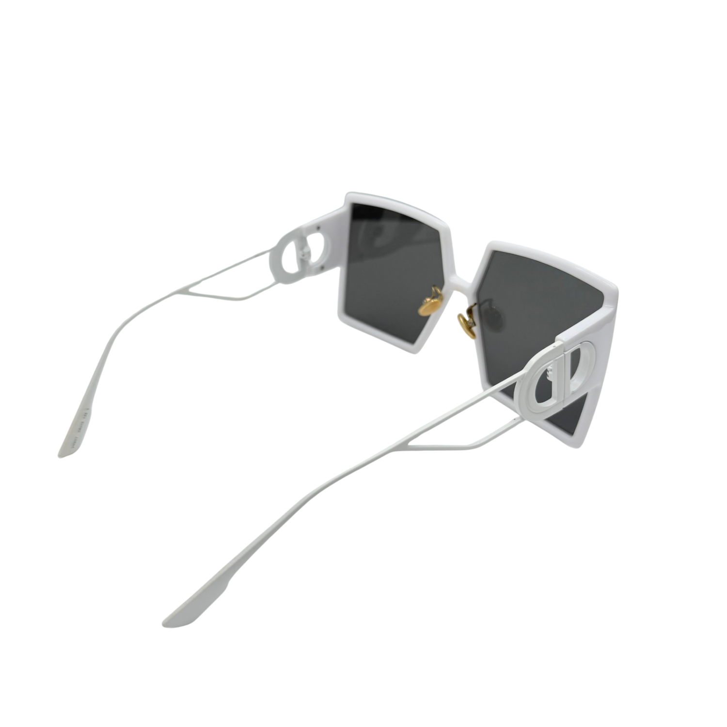 Christian Dior Square 30 Montaigne Sunglasses White