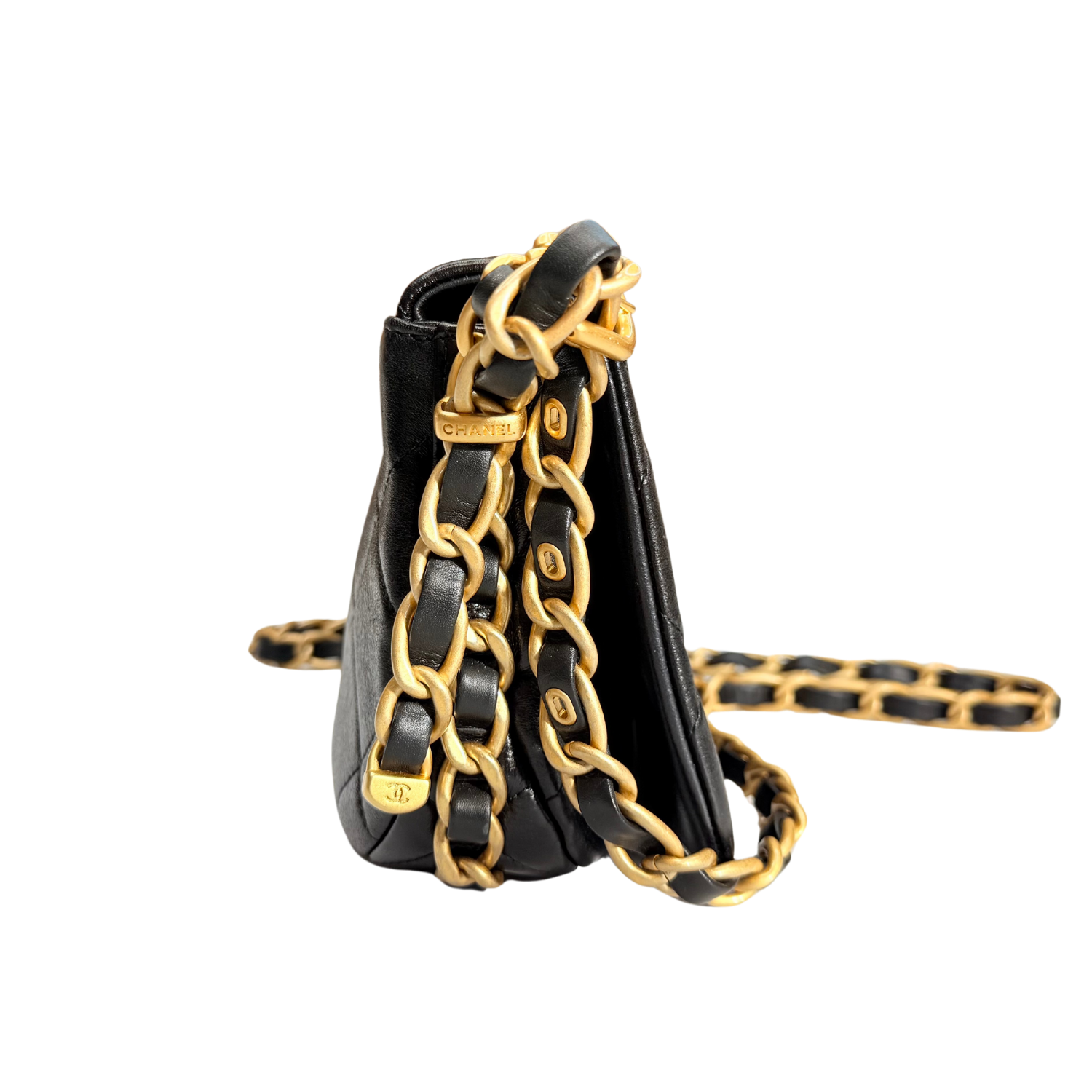 Chanel Lambskin Seasonal Small Flap Bag Black
