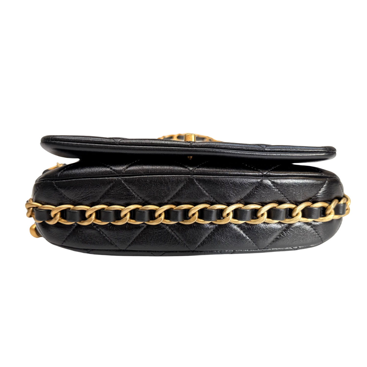 Chanel Lambskin Seasonal Small Flap Bag Black