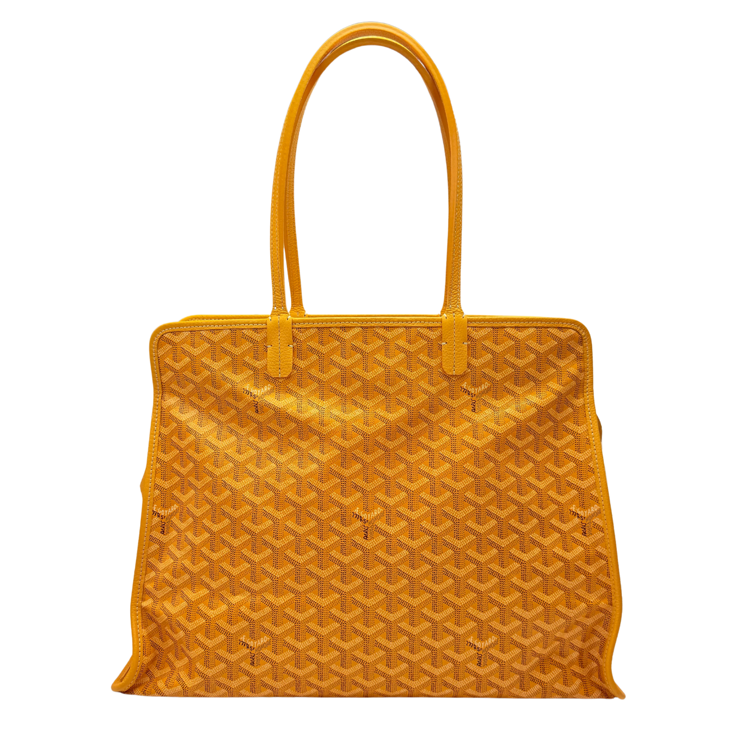 Goyard Goyardine Sac Hardy PM Yellow