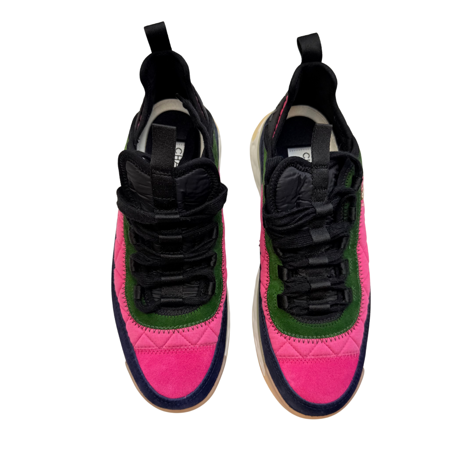 Chanel CC Chunky Sneakers Multicolor