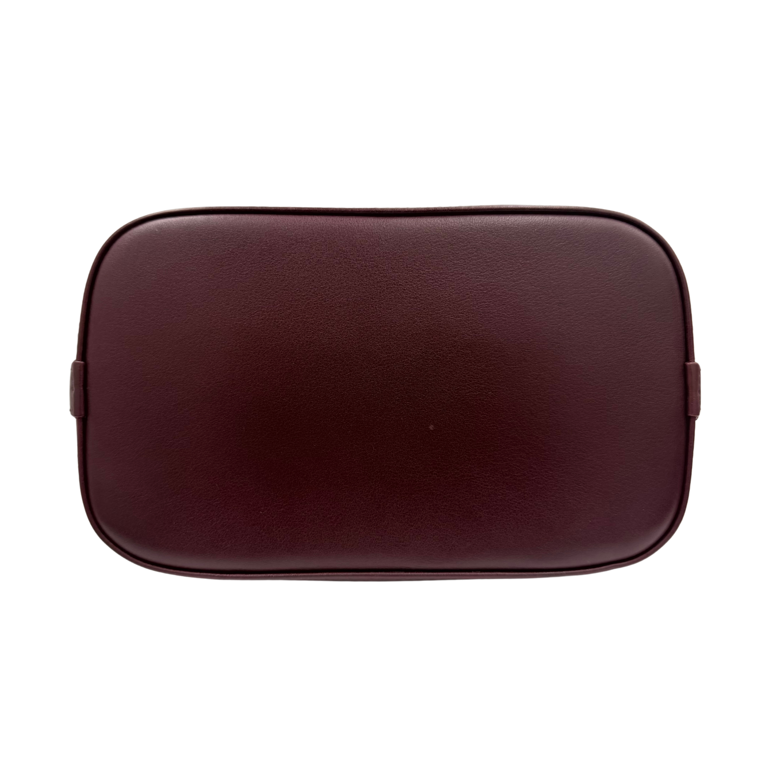 Christian Dior Small Oblique Bucket Bag Burgundy