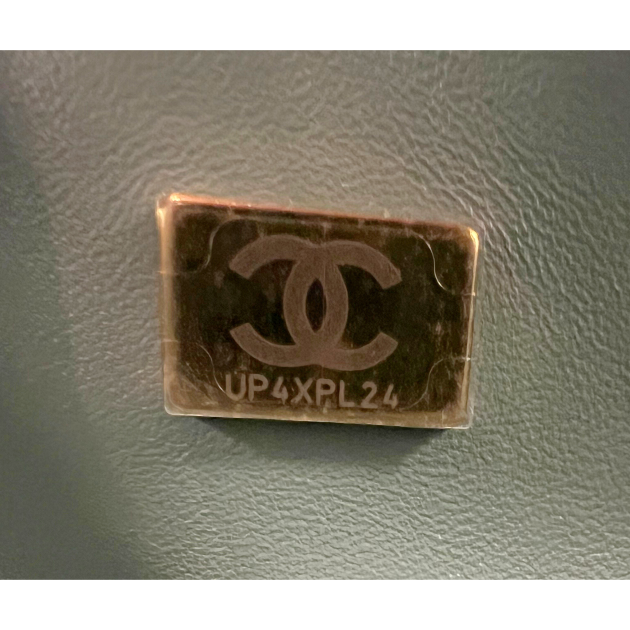 Chanel Jumbo Classic Double Flap Green