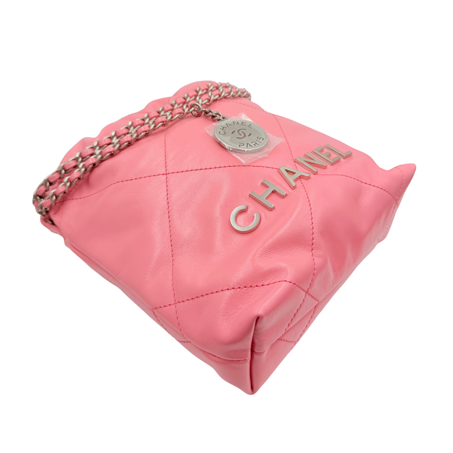 Chanel 22 Mini Hobo Bag Pink