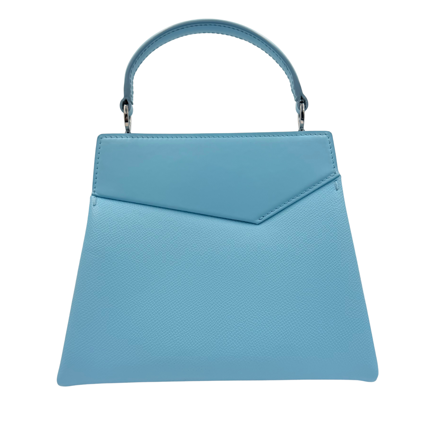 Maison Margiela Leather Snatched Asymmetrical Bag Blue