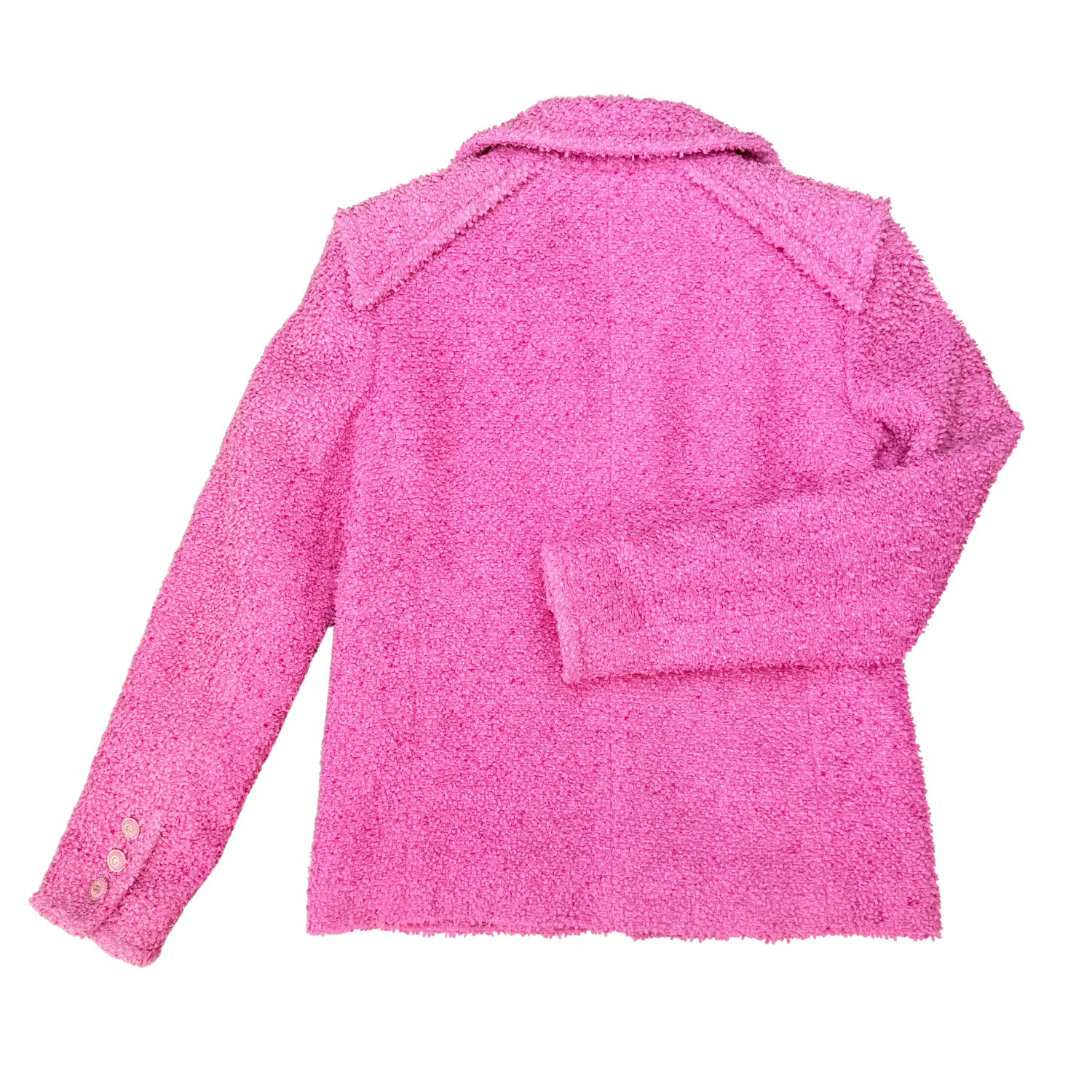 Chanel Terry Cloth Jacket Pink