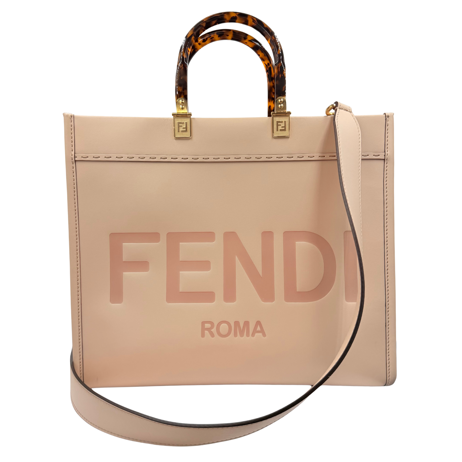 Medium Fendi Sunshine Shopper Tote