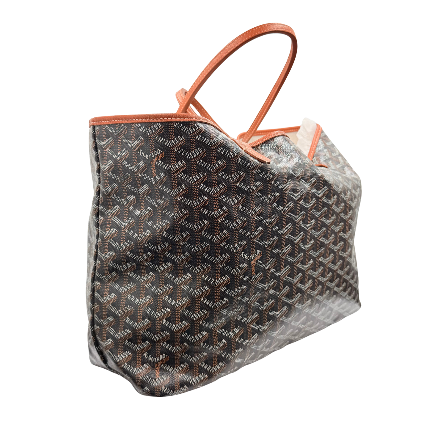 Goyard Goyardine Saint Louis PM Black & Gold